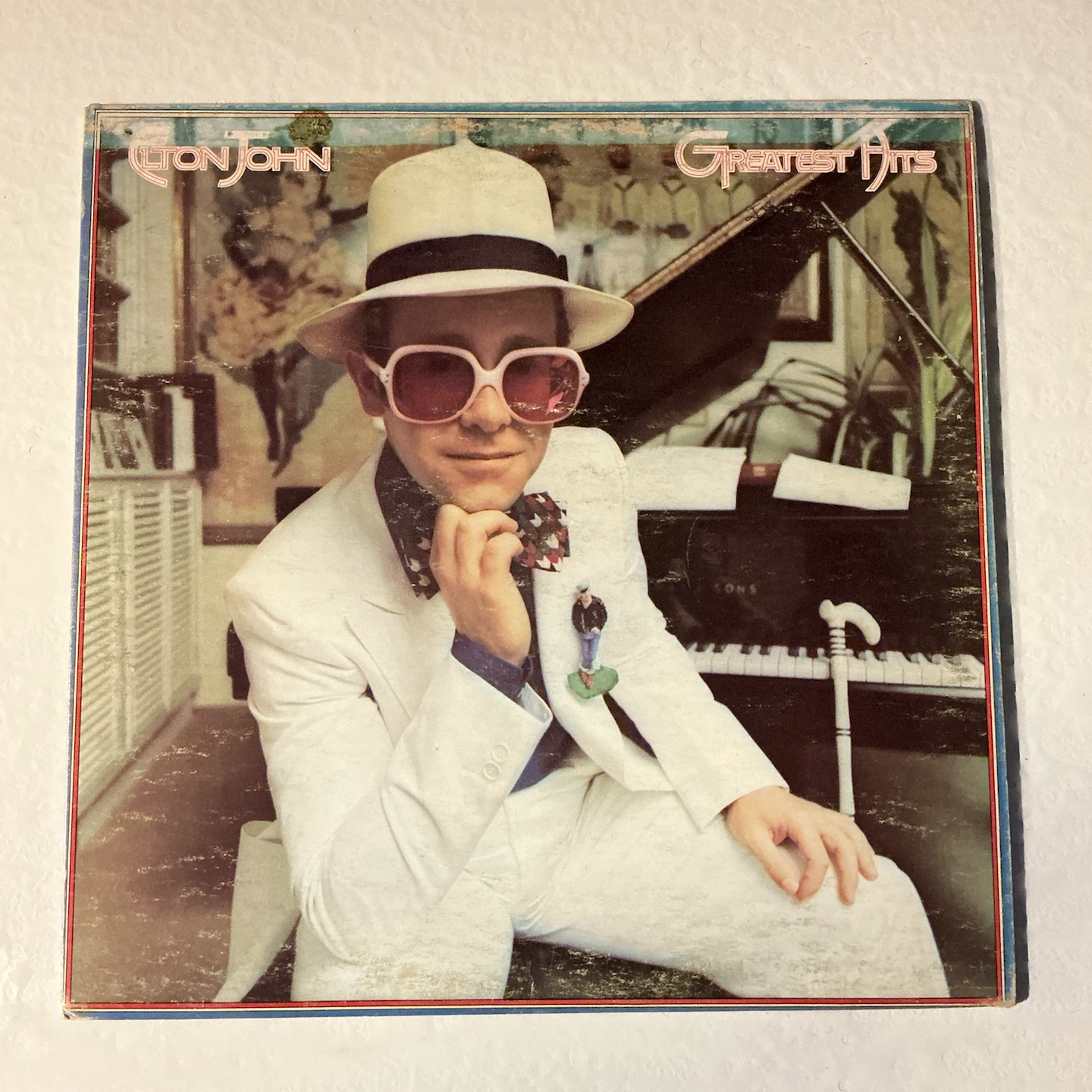 Elton John Greatest Hits Vinyl Record