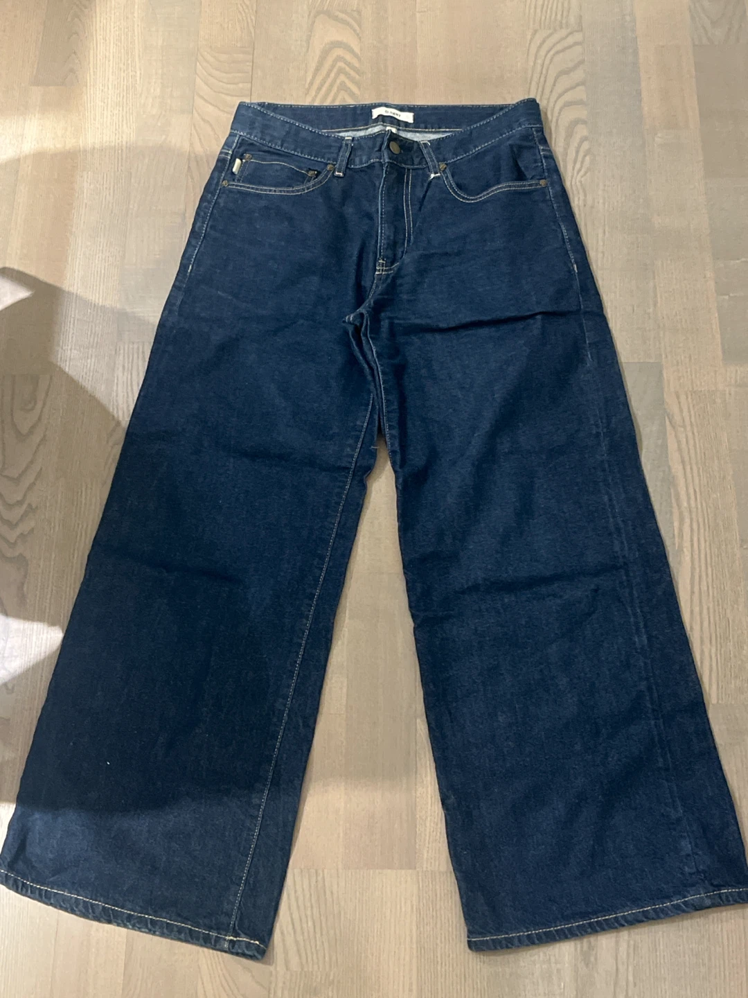 🏈 Glowny Classic Wide Leg Denim Jeans