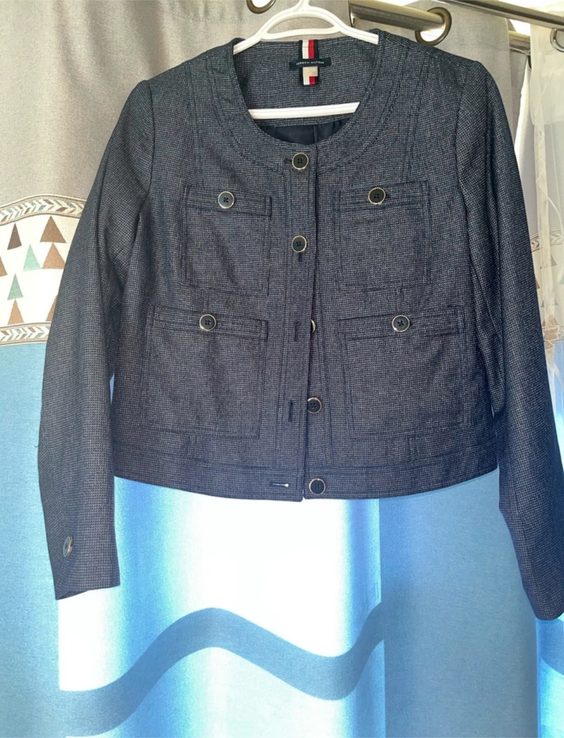 Tommy Hilfiger Women's Navy Jacket