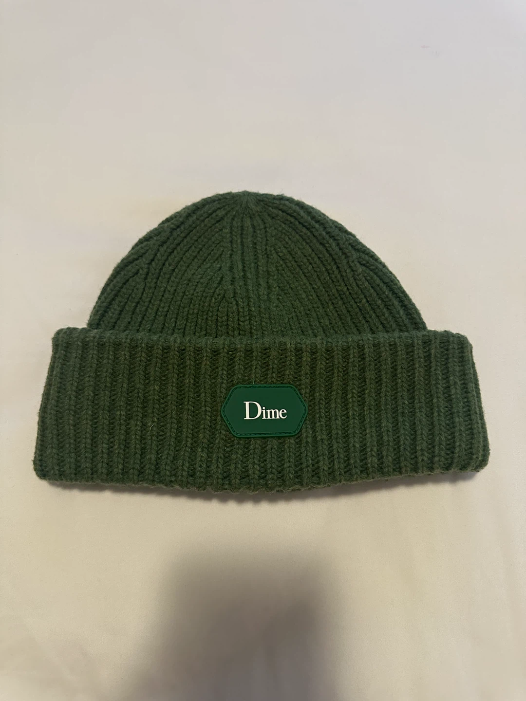 Dime Green Wool Beanie - photo 2