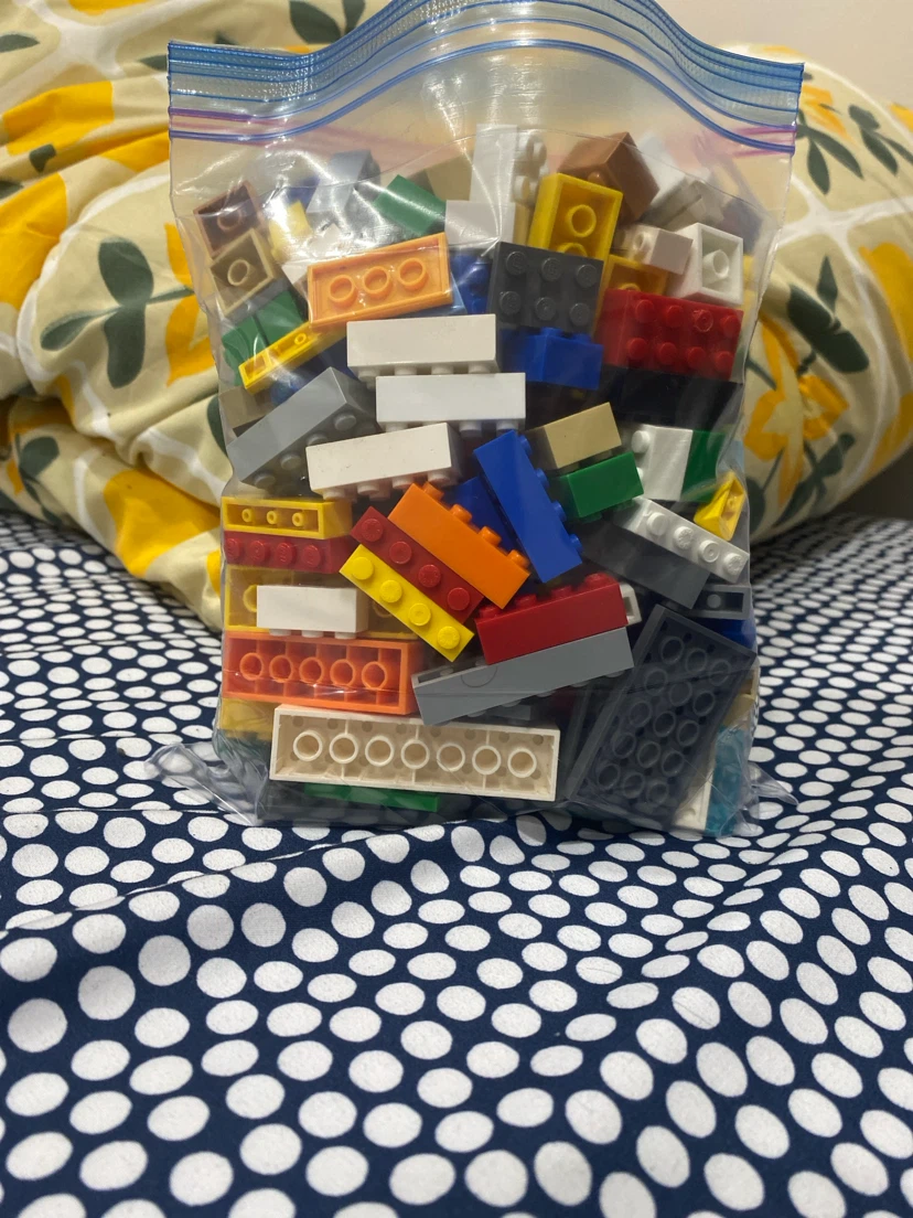 Assorted LEGO building bricks