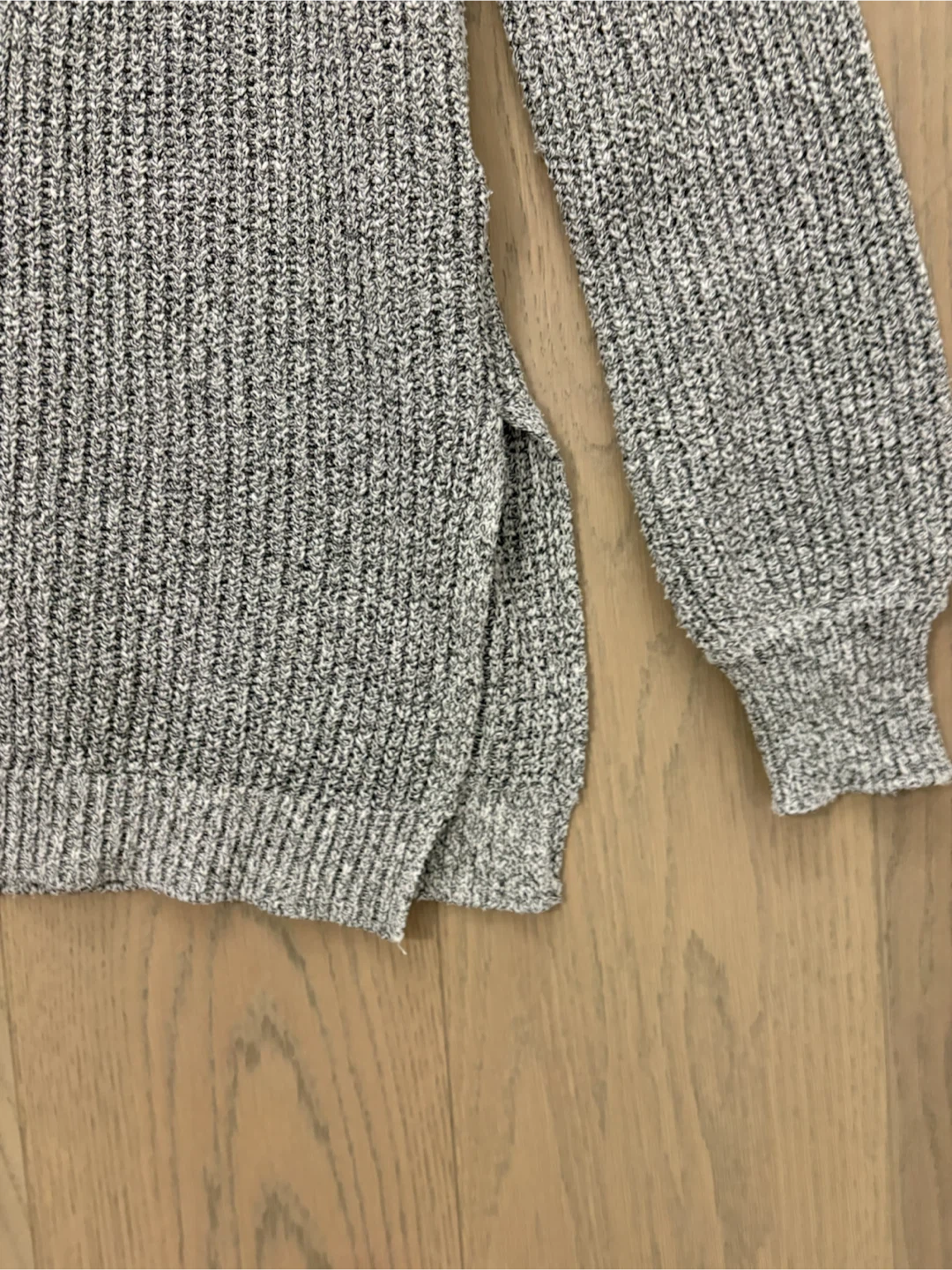 Roots Grey Marled Knit Sweater XS - photo 4