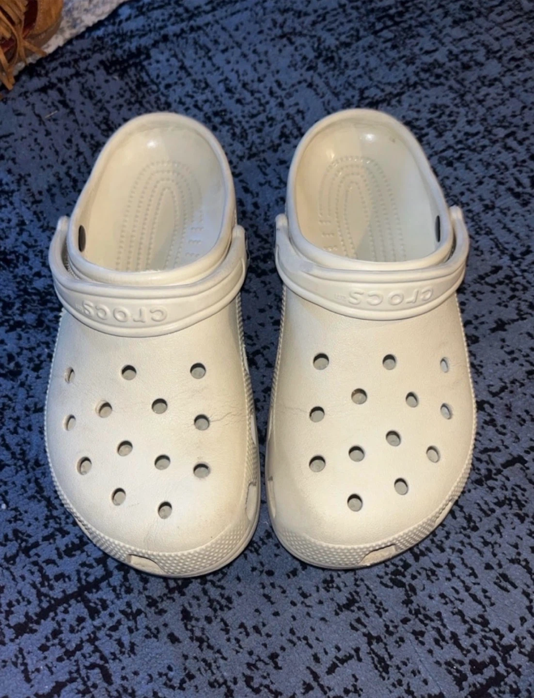 Crocs Clogs Bone/White