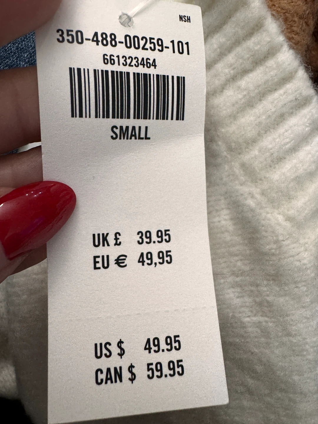 Hollister Cream Dog Graphic Sweater - photo 4