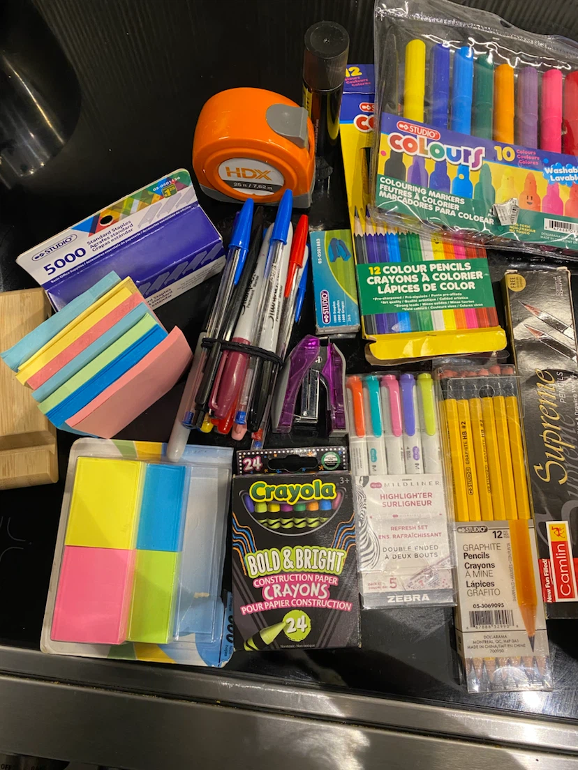 Assorted Stationery Set - School or office supplies