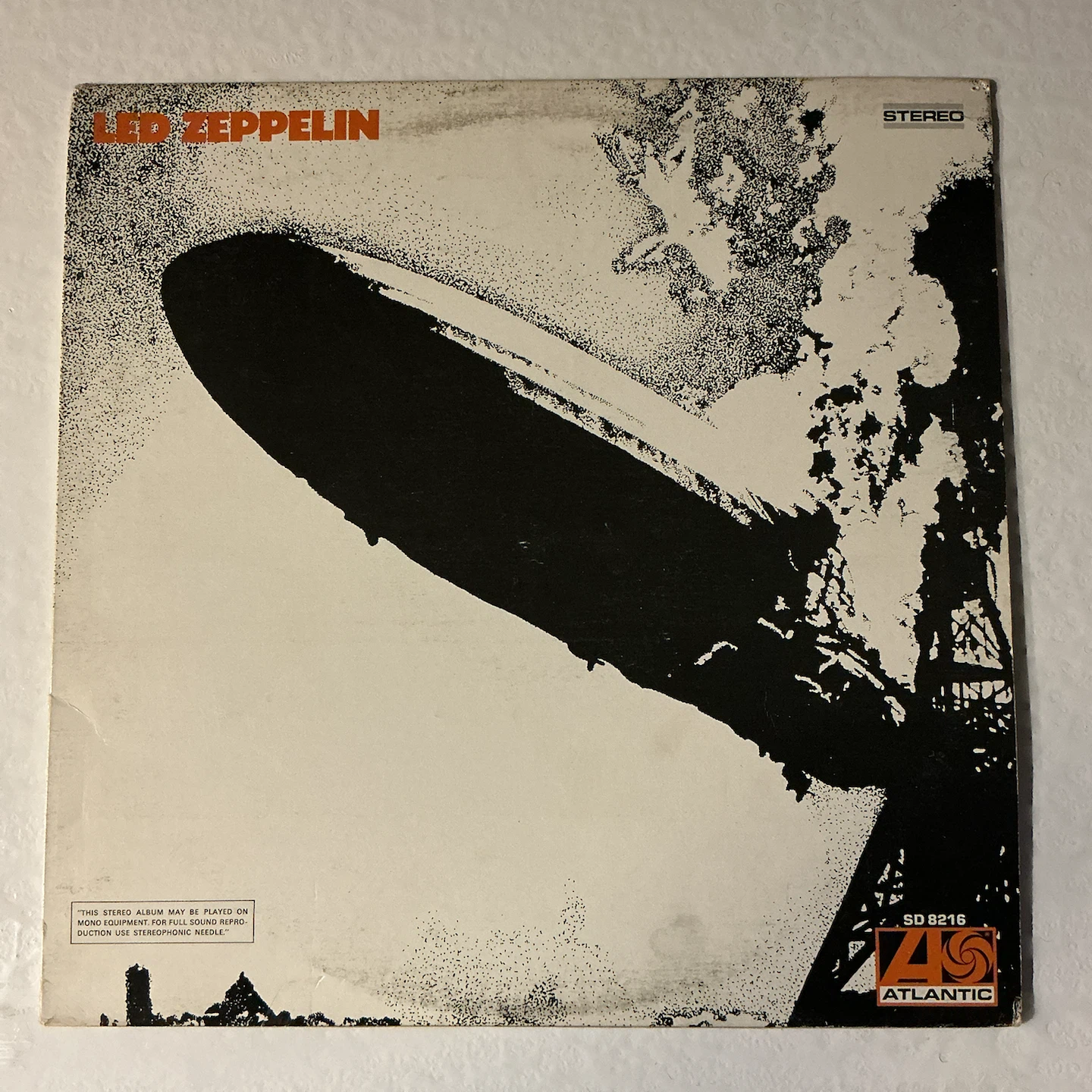 Led Zeppelin Self-Titled Vinyl LP