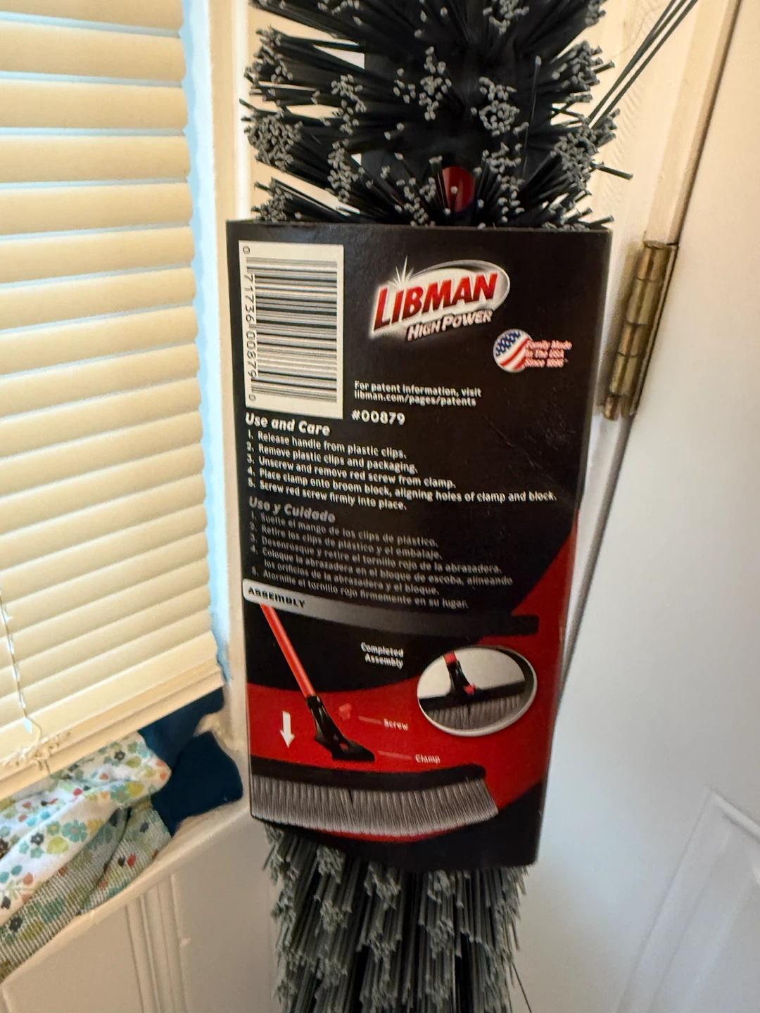 Libman High Power 24-inch Rough Surface Push Broom - photo 4