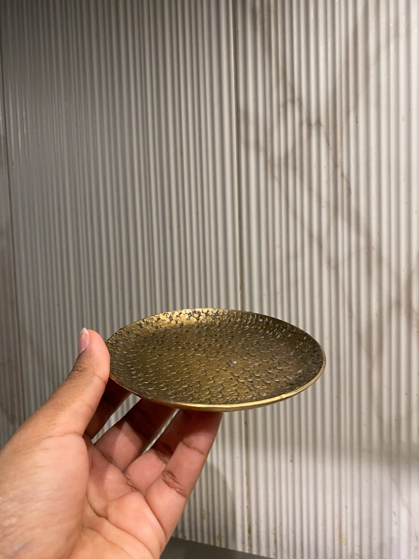 Decorative coasters set of 4 - Antique gold - photo 3
