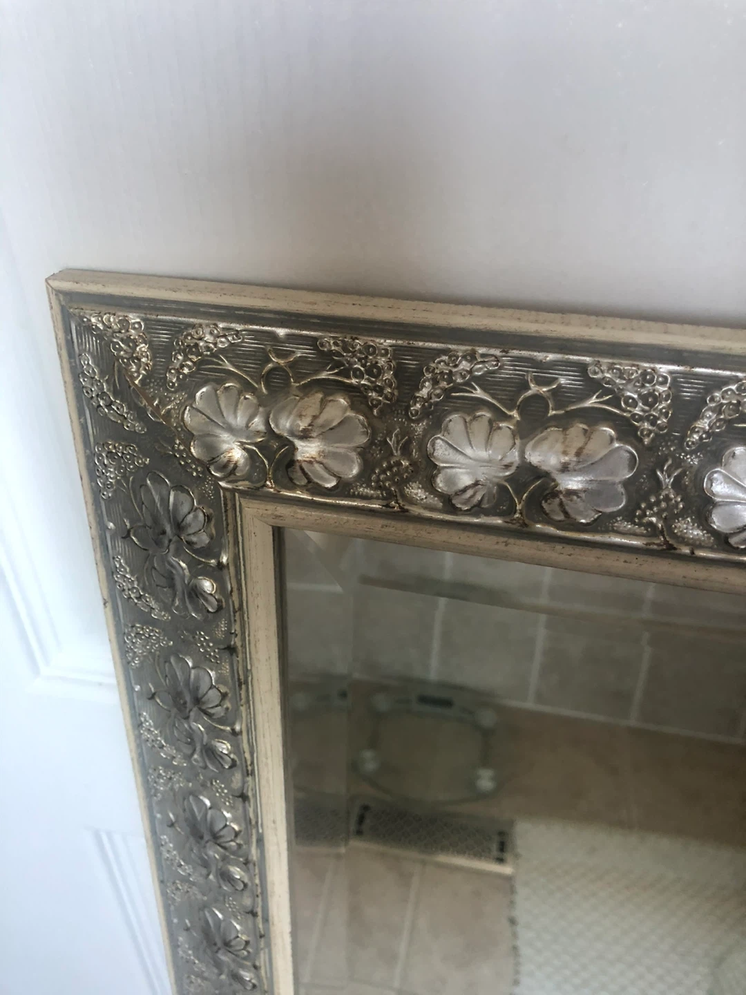 Large Wall Mirror with Ornate Decorative Frame - photo 3