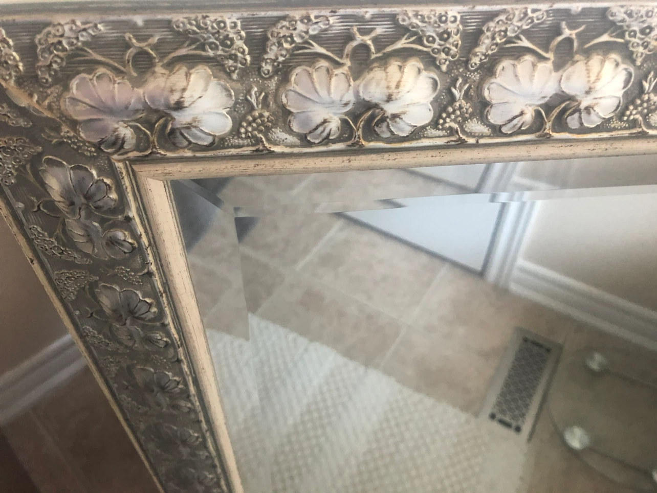 Large Wall Mirror with Ornate Decorative Frame - photo 4