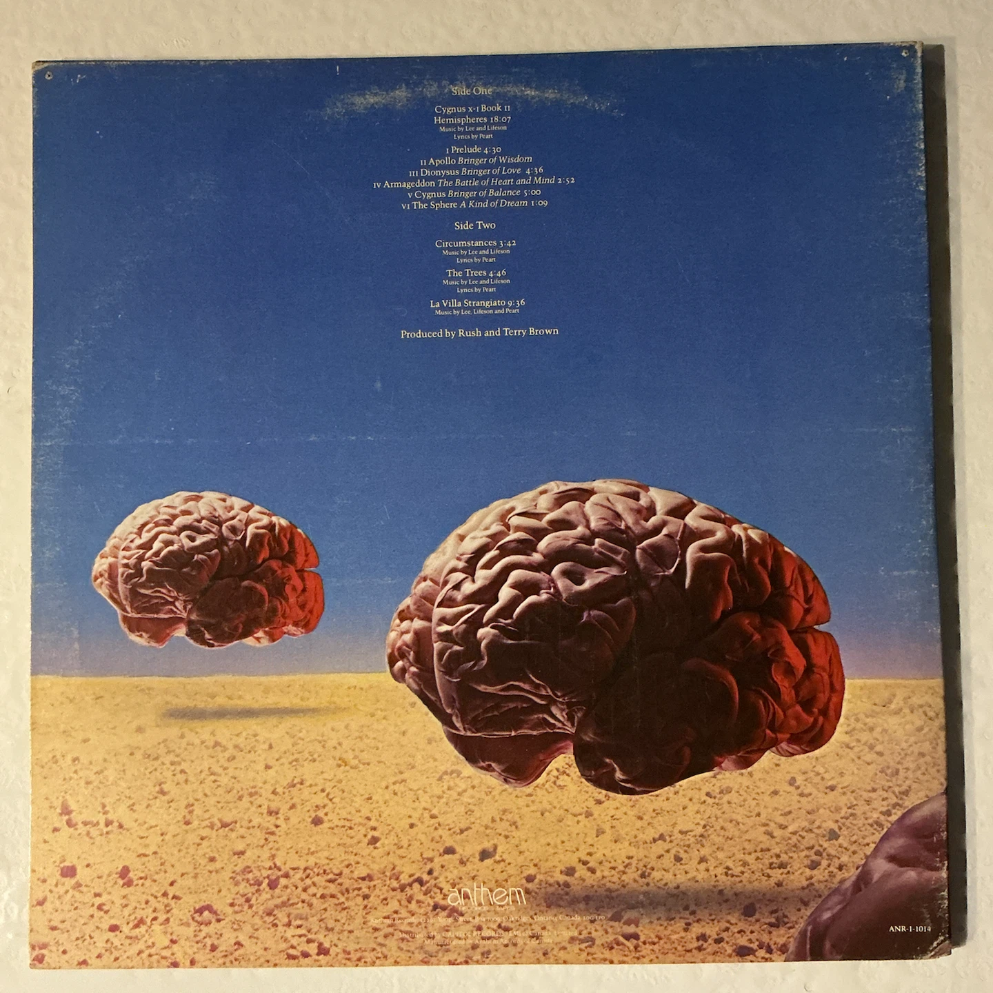 Rush Hemispheres Vinyl Record - photo 2