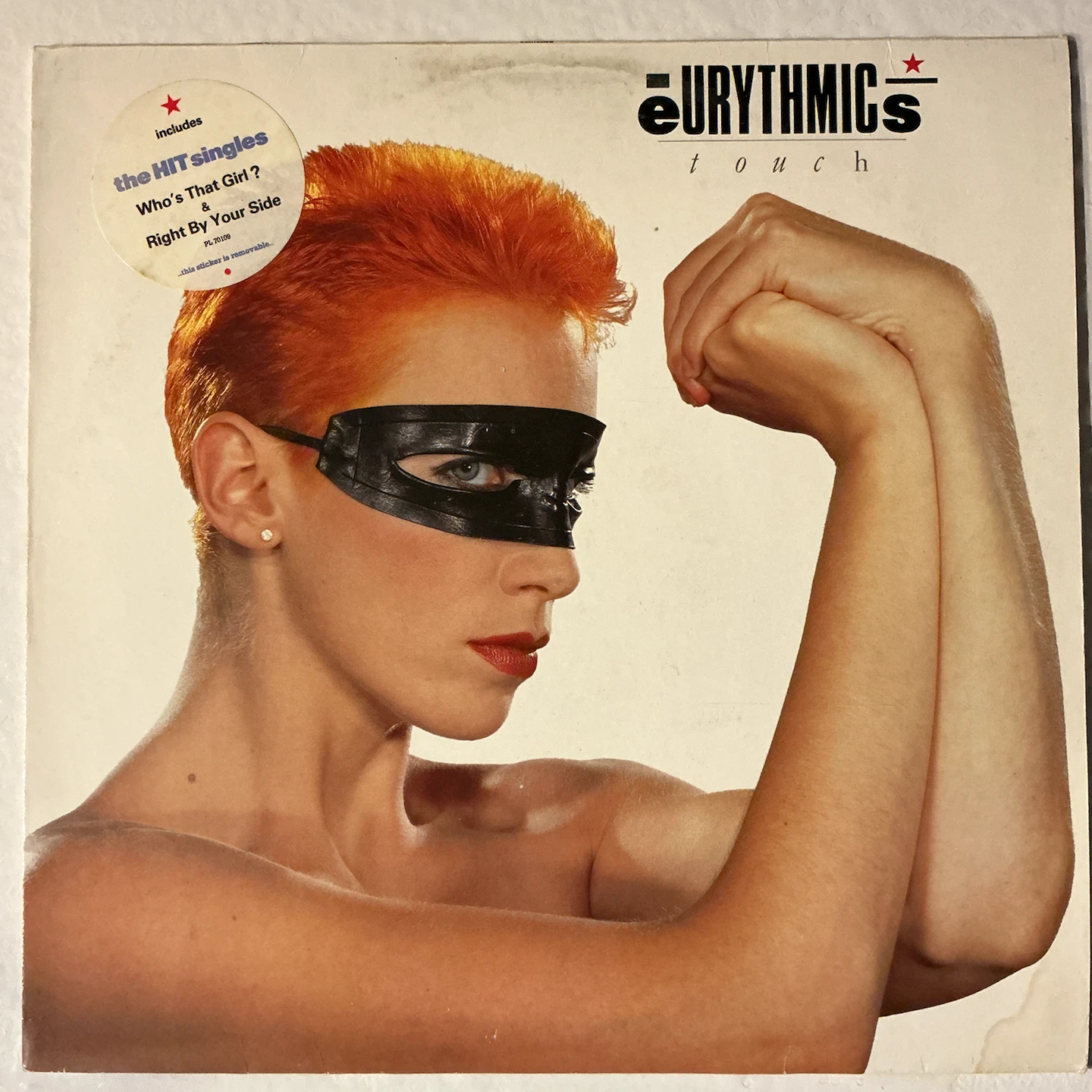 Eurythmics Touch Vinyl Record