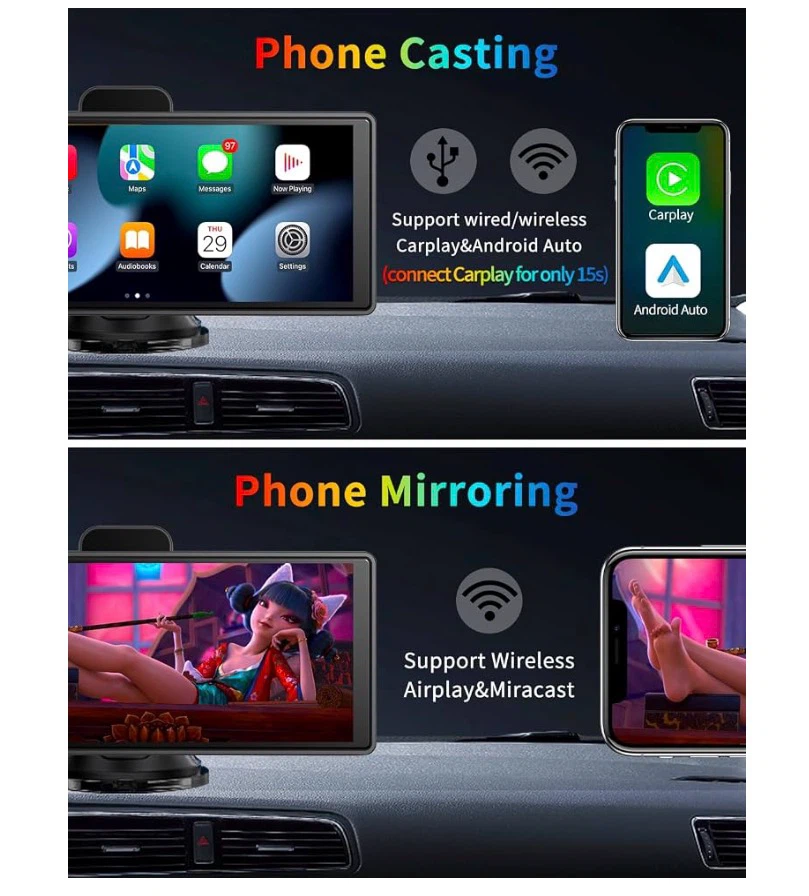 10.26 Inch Wireless Carplay Stereo System - photo 4