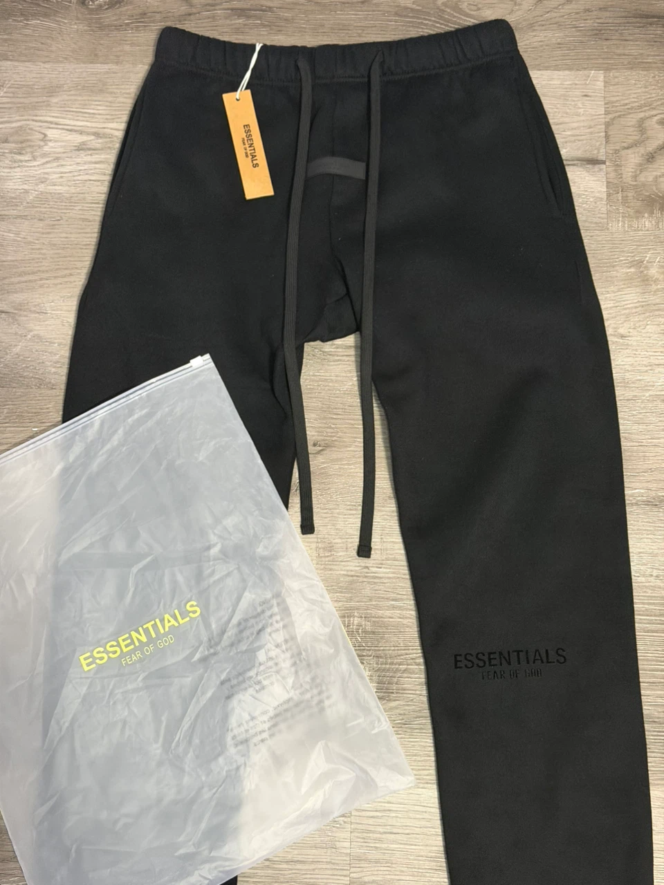 Essentials Fear of God Black Sweatpants