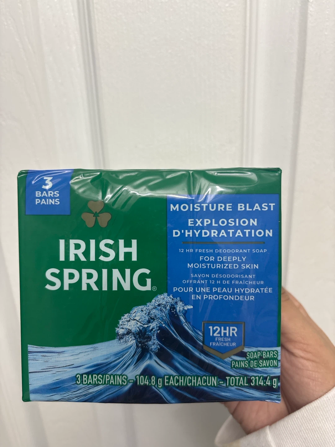 Irish Spring Moisture Blast Soap 3-Pack🏈
