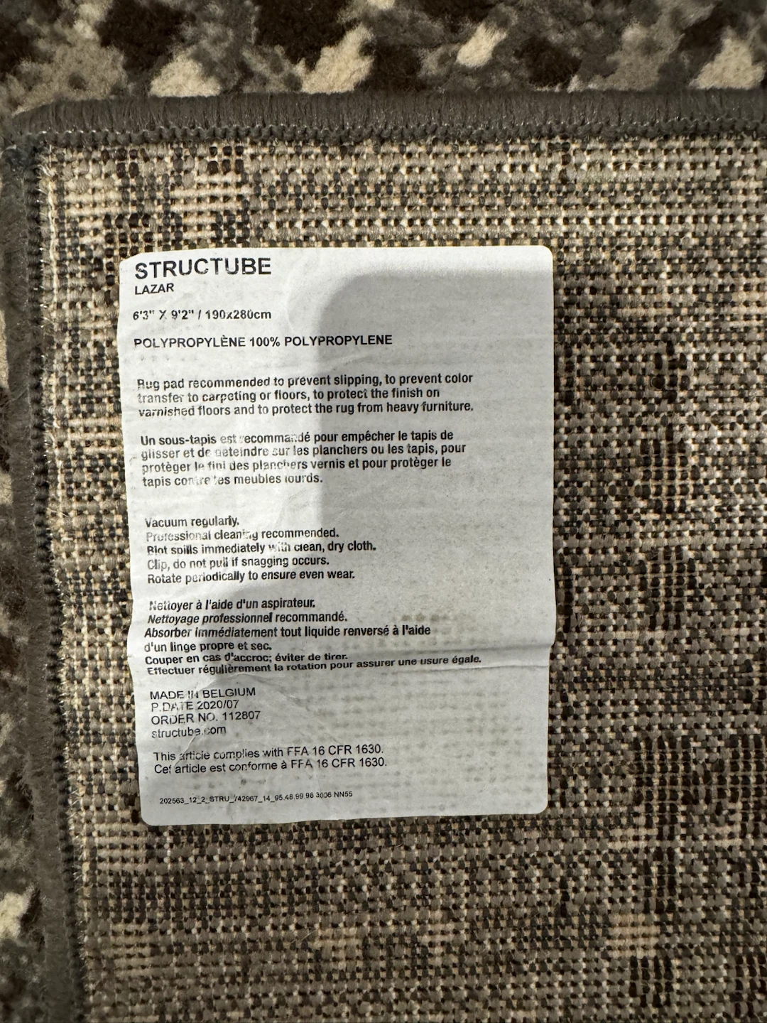Structube Lazar Area Rug - photo 3