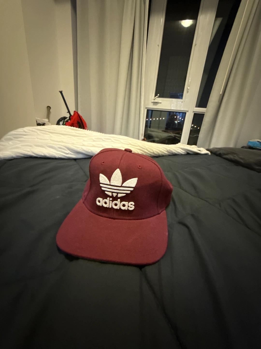 Maroon Adidas Originals Baseball Cap