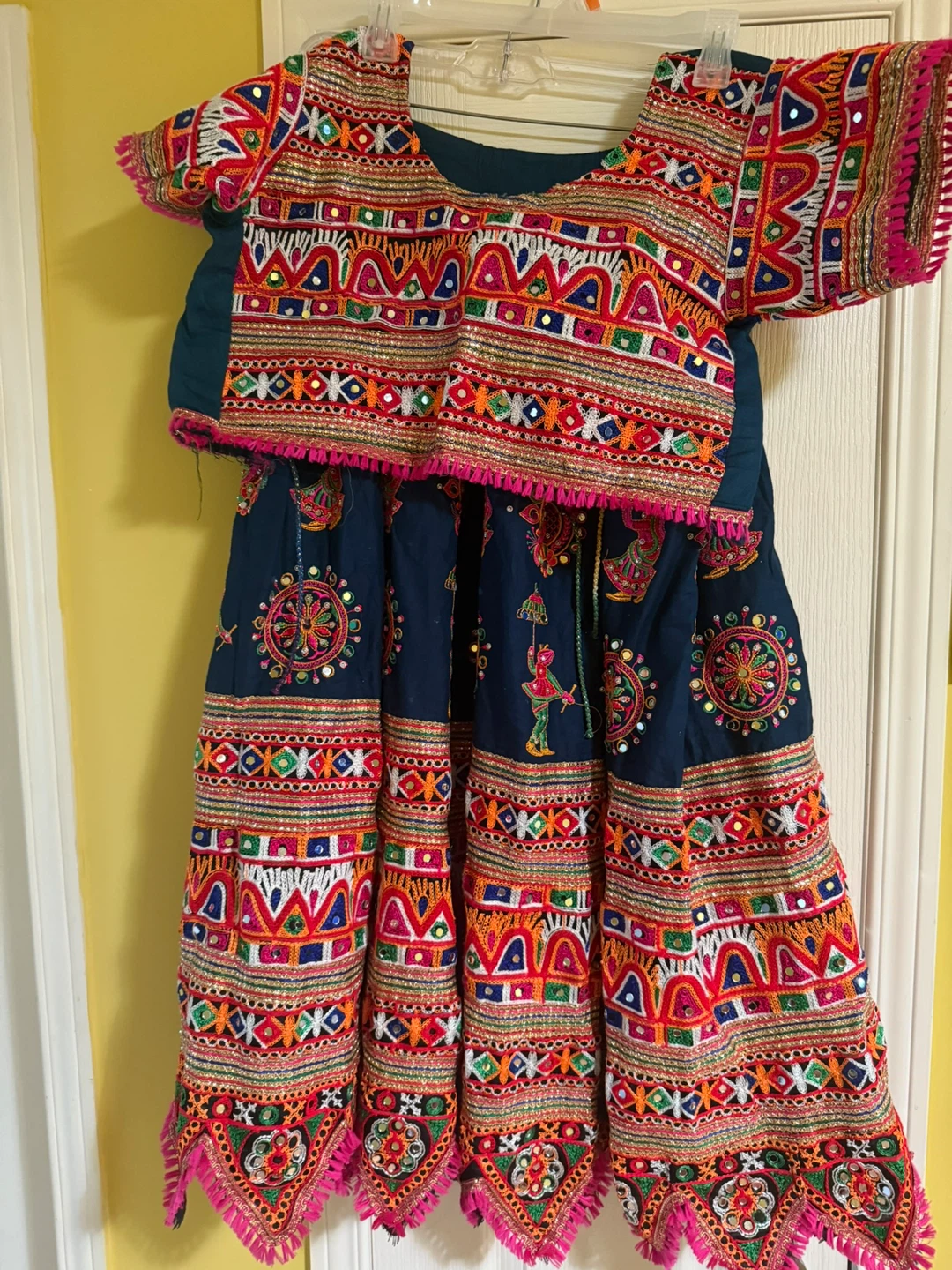 Traditional Embroidered Chaniya Choli Set 🏈 - photo 2