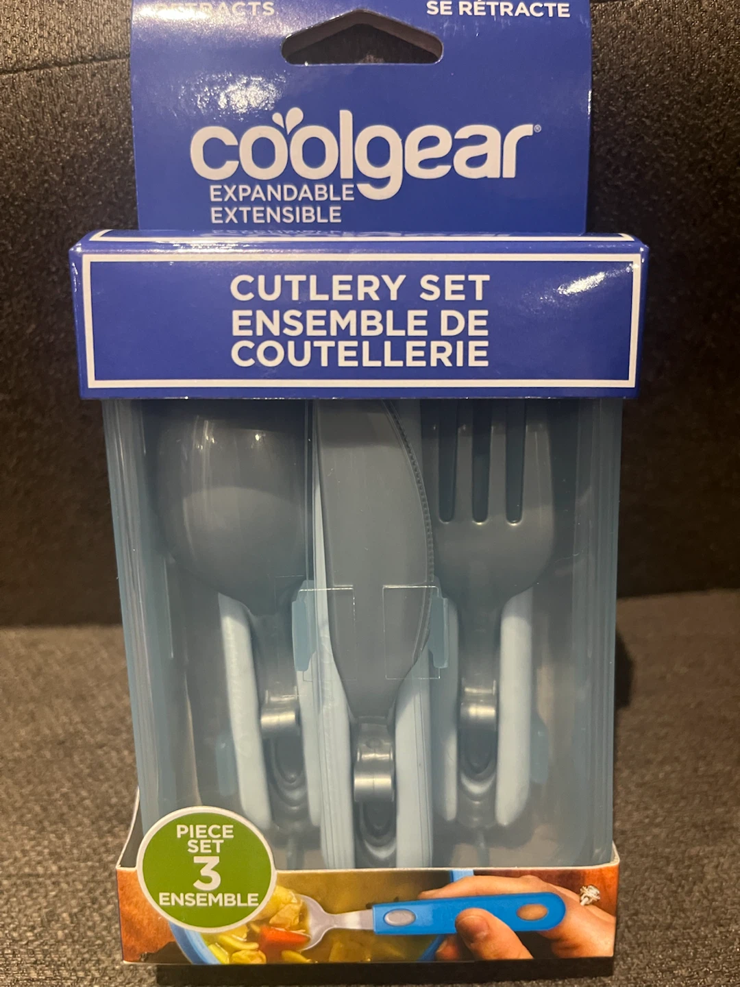 Cool Gear Expandable Cutlery Set