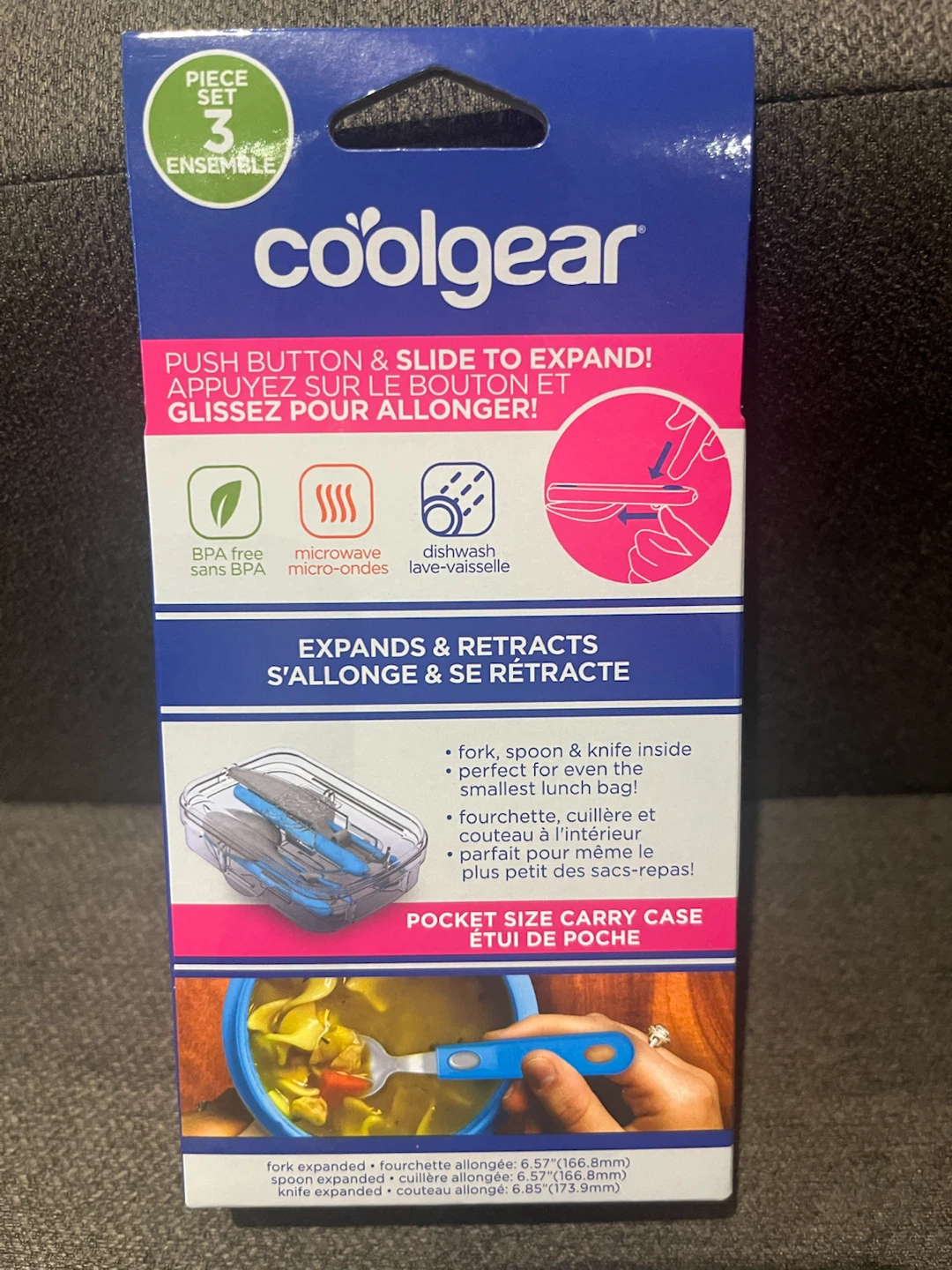 Cool Gear Expandable Cutlery Set - photo 2