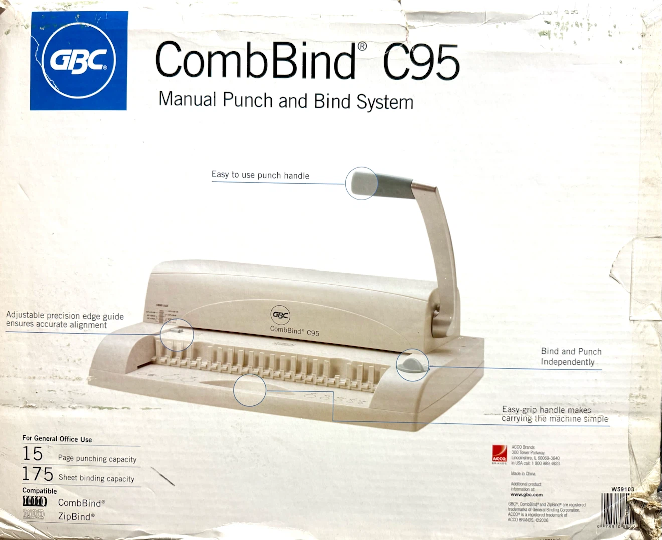 GBC CombBind C95 (W59103)