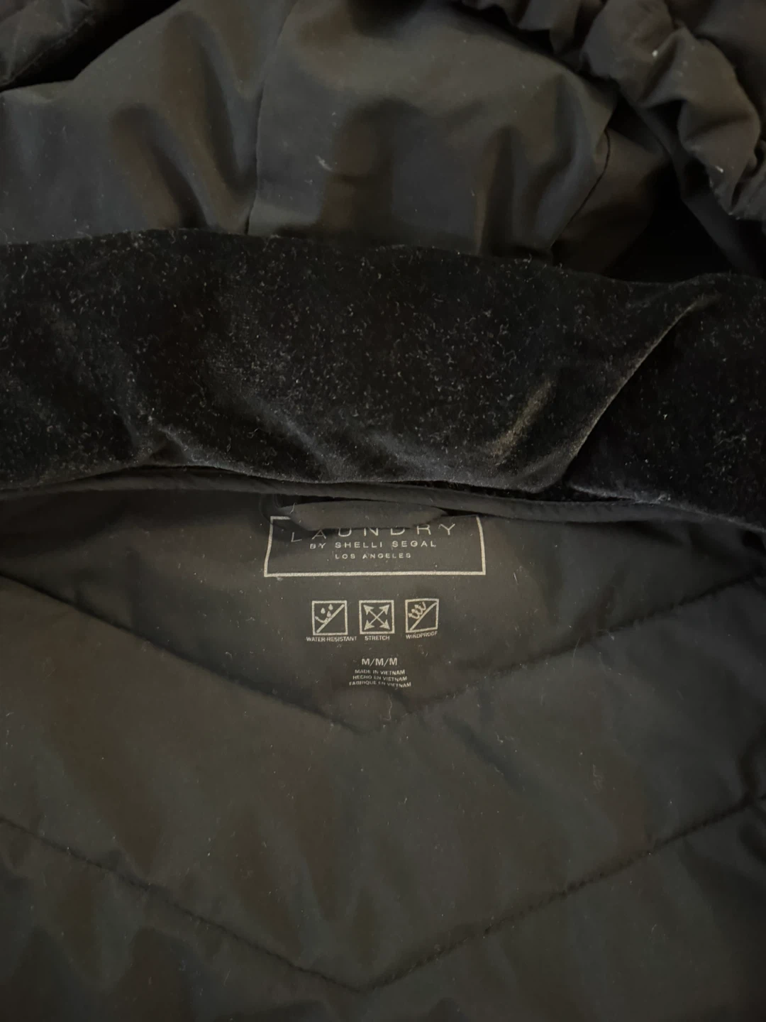 Laundry by Shelli Segal Black Puffer Jacket - photo 3