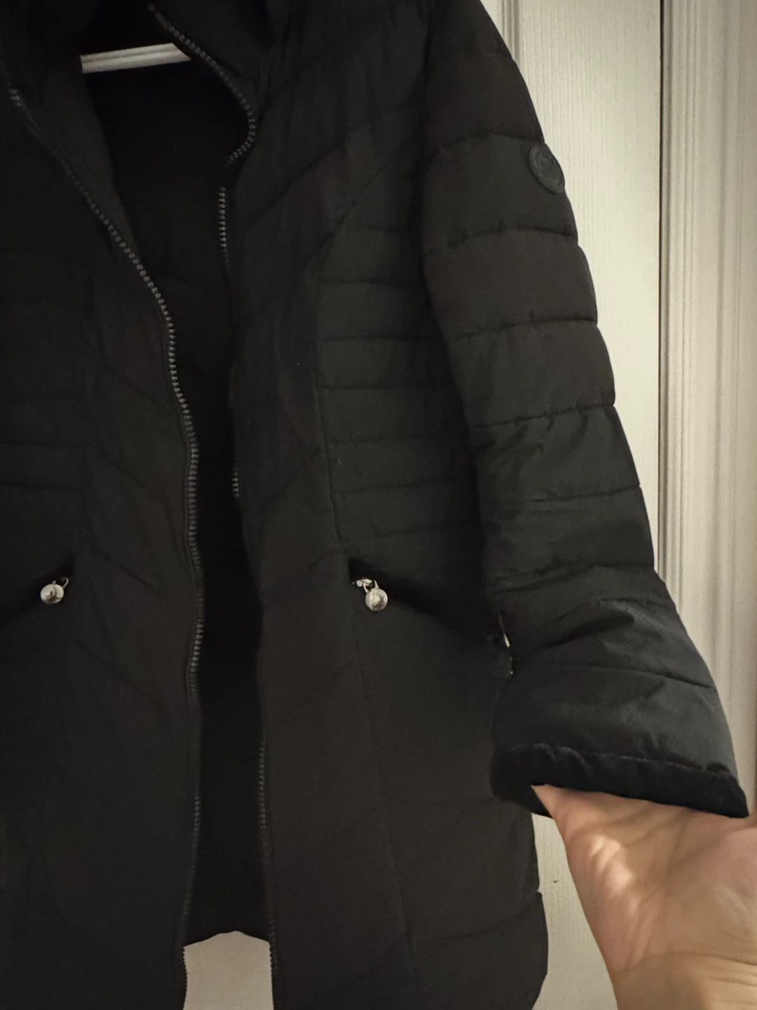 Laundry by Shelli Segal Black Puffer Jacket - photo 4