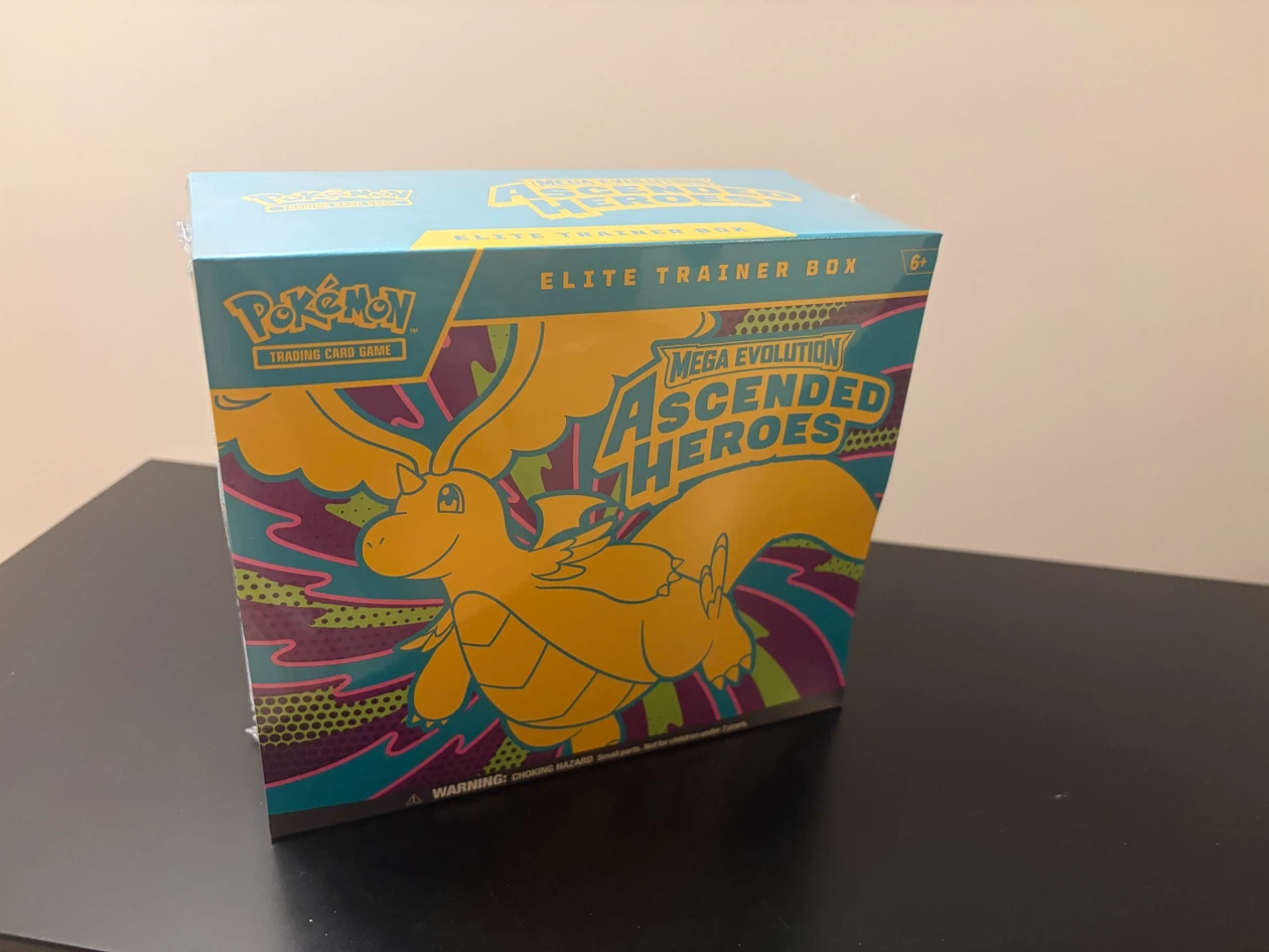 (NEW)Pokémon TCG:Mega Evolution-Ascended Heroes Elite Trainer Bx