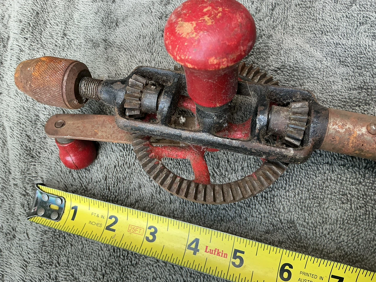 CANADIAN Deeland Tools Egg Beater Hand Drill ! - photo 5