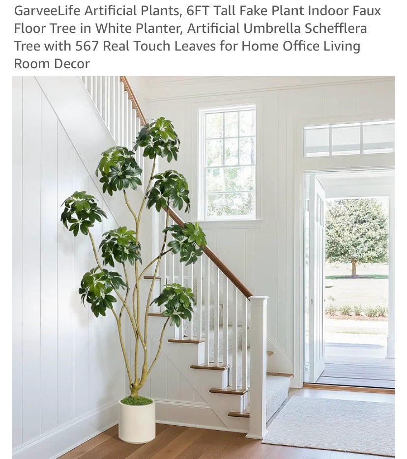 New 6ft Artificial Umbrella Schefflera Tree