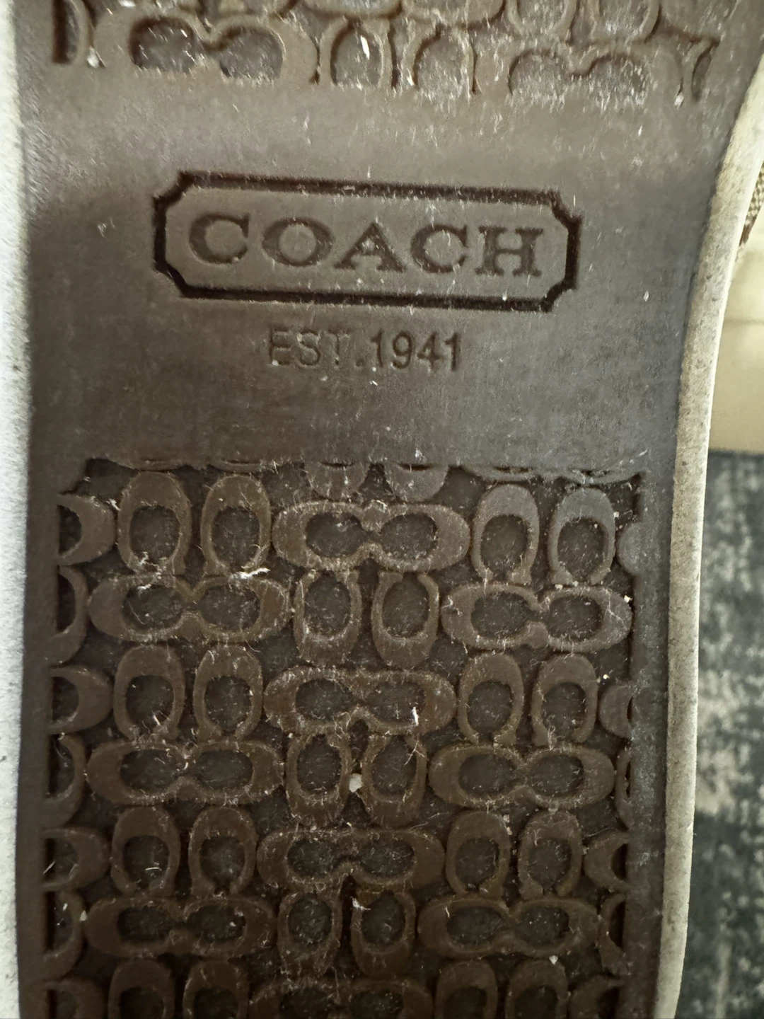 Coach High-Top Sneakers Size 7 - photo 5