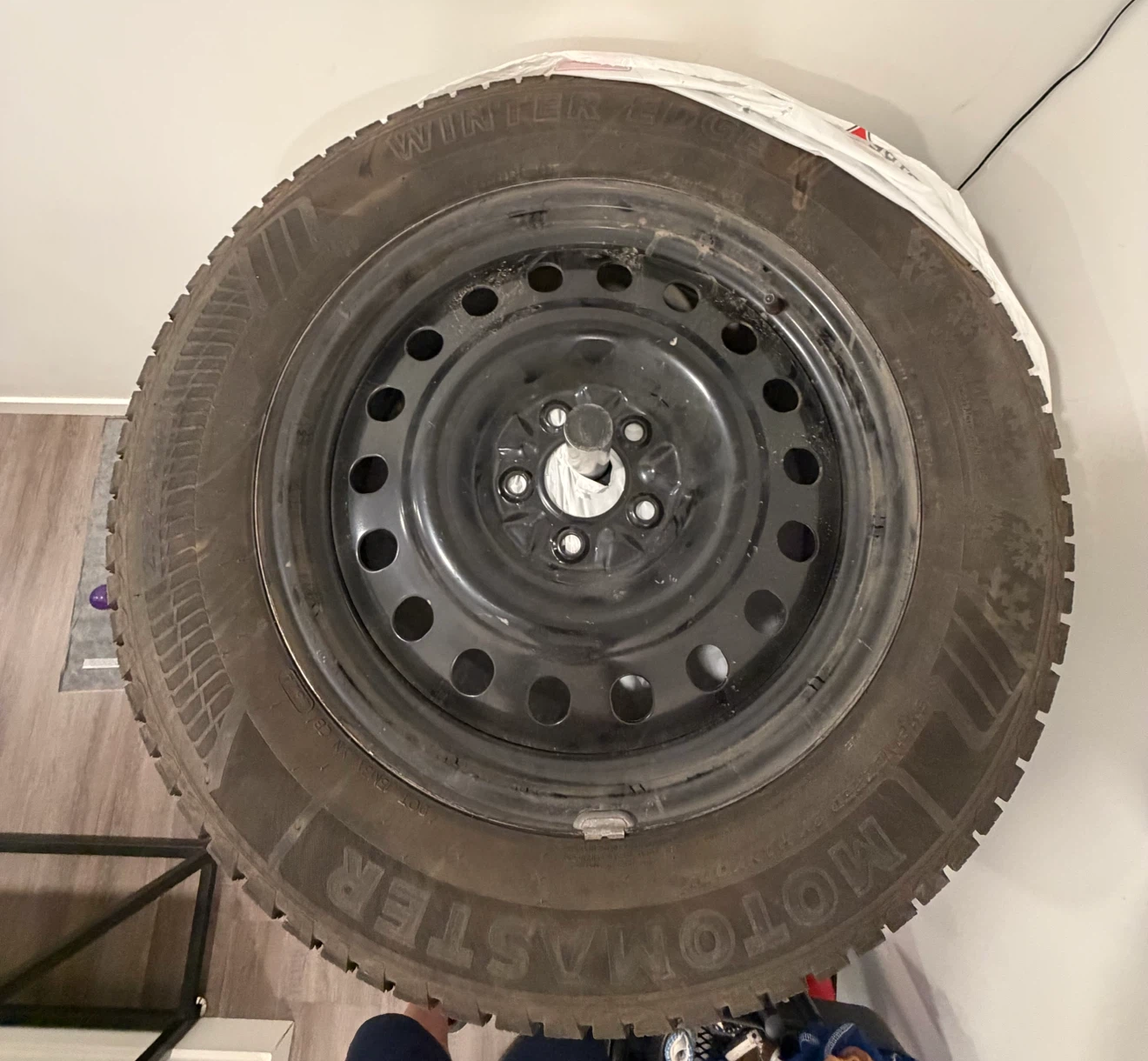 235/60R18 Winter Tires & Steel Rims