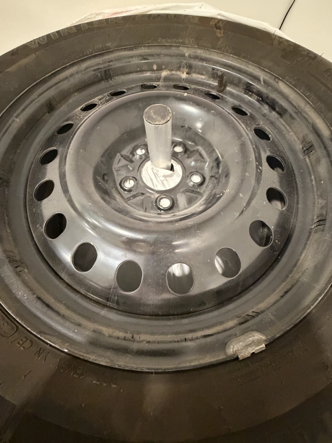 235/60R18 Winter Tires & Steel Rims - photo 4