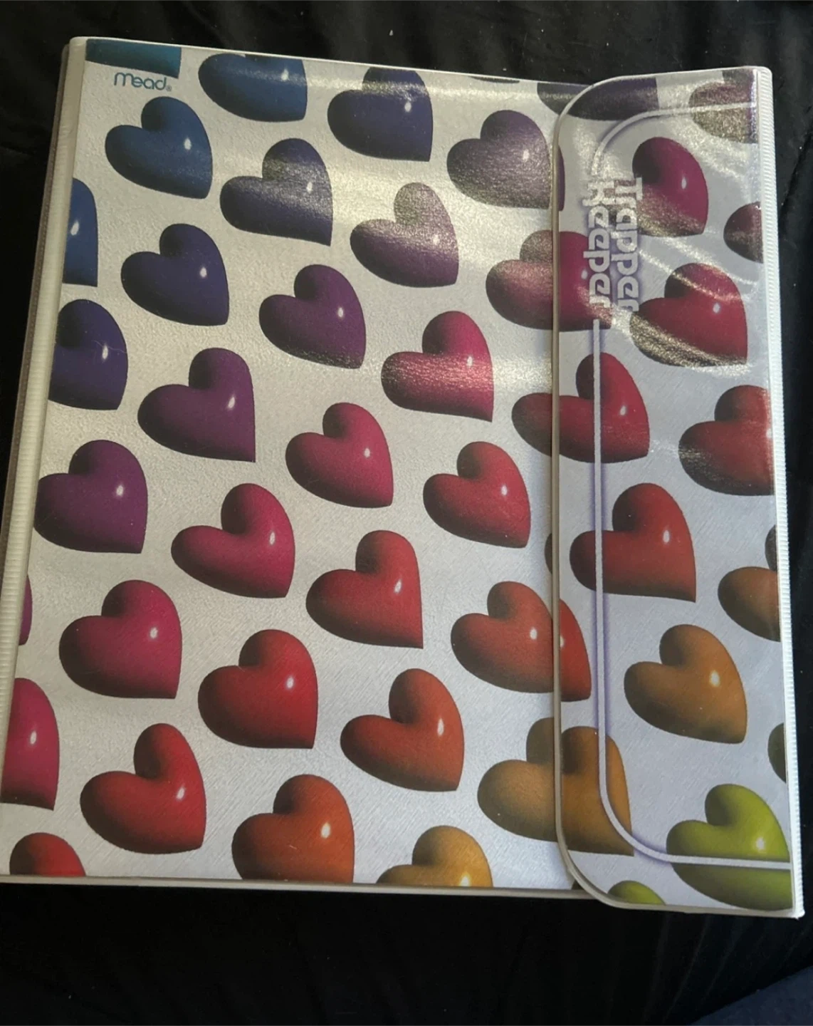 Mead 3-ring Heart Pattern Binder 🏈