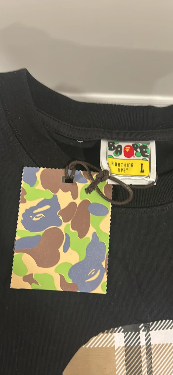 A Bathing Ape Black T-Shirt - photo 2