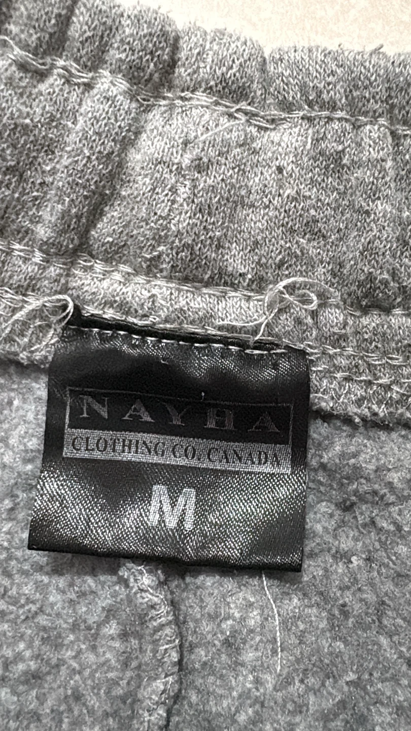 Nayha 🏈 Clothing Co. Canada Grey Sweatpants - Medium - photo 3
