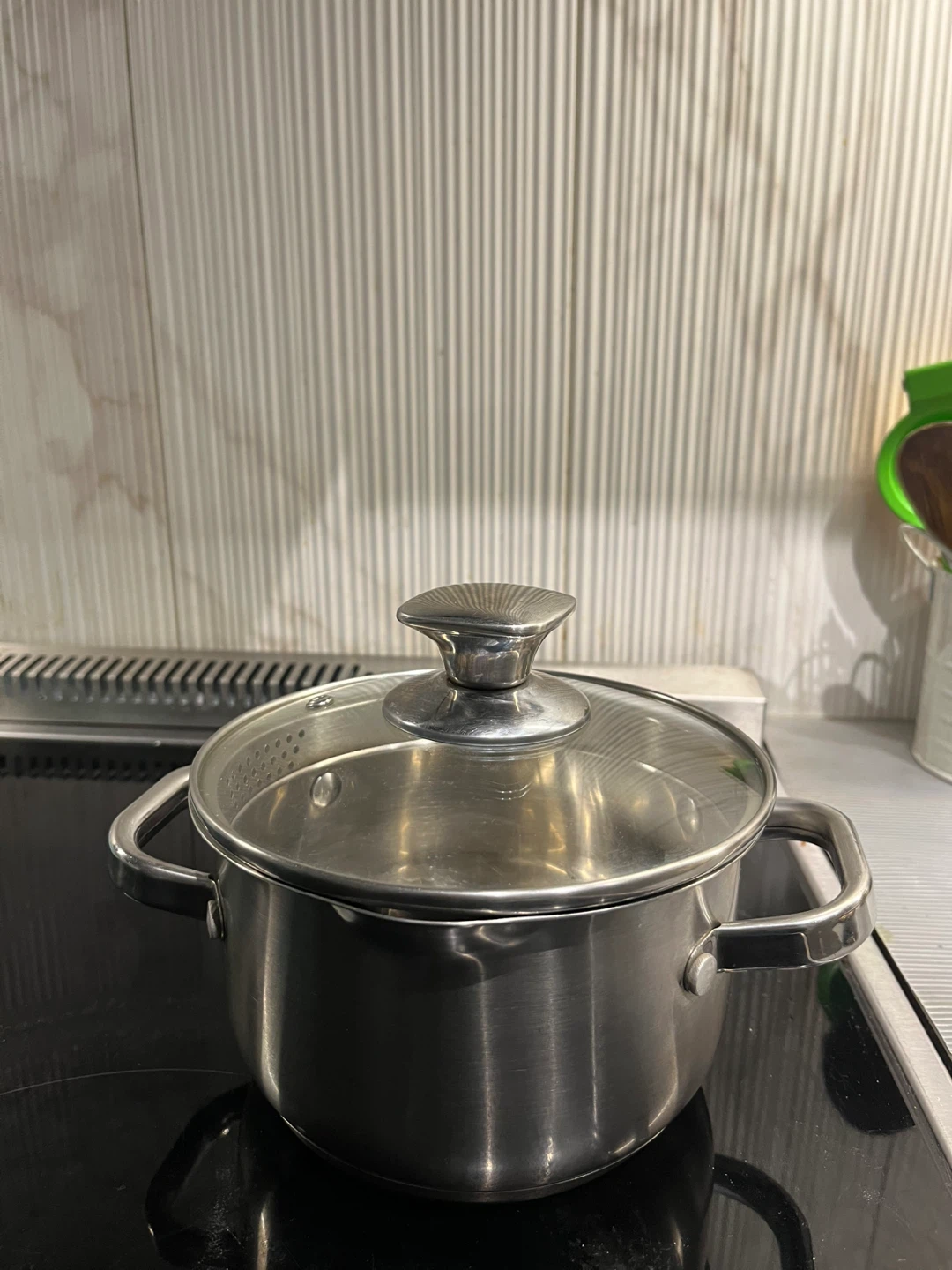 Stainless Steel Stock Pot with Glass Lid