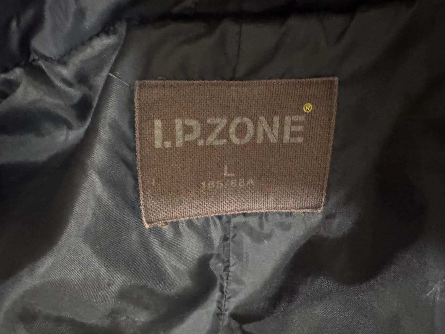 L.P.ZONE Long Black Puffer Jacket - photo 3