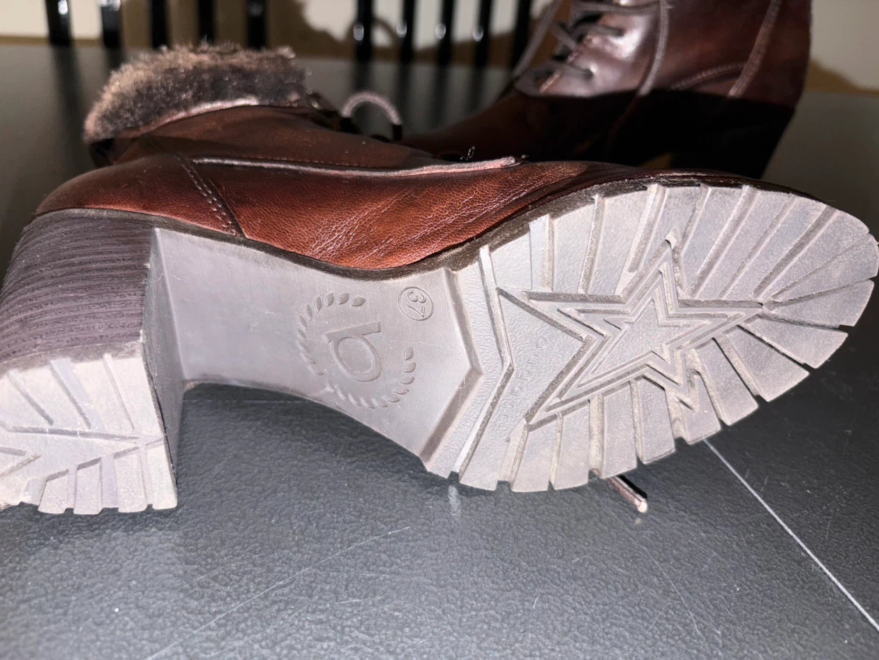 Bugatti Women's Lace-Up Fur-Trim Boots 🏈 - photo 3