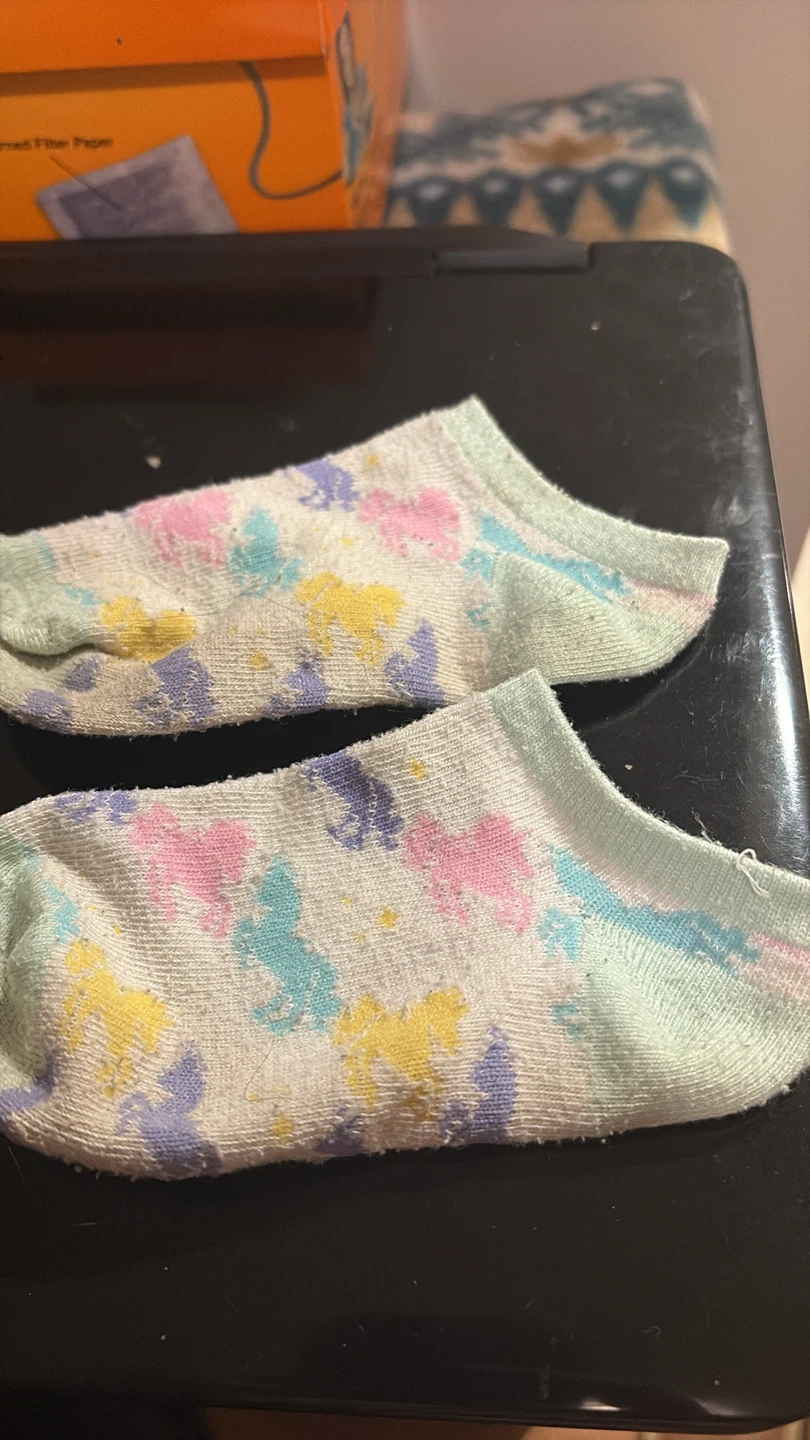 🏈 Unicorn Ankle Socks