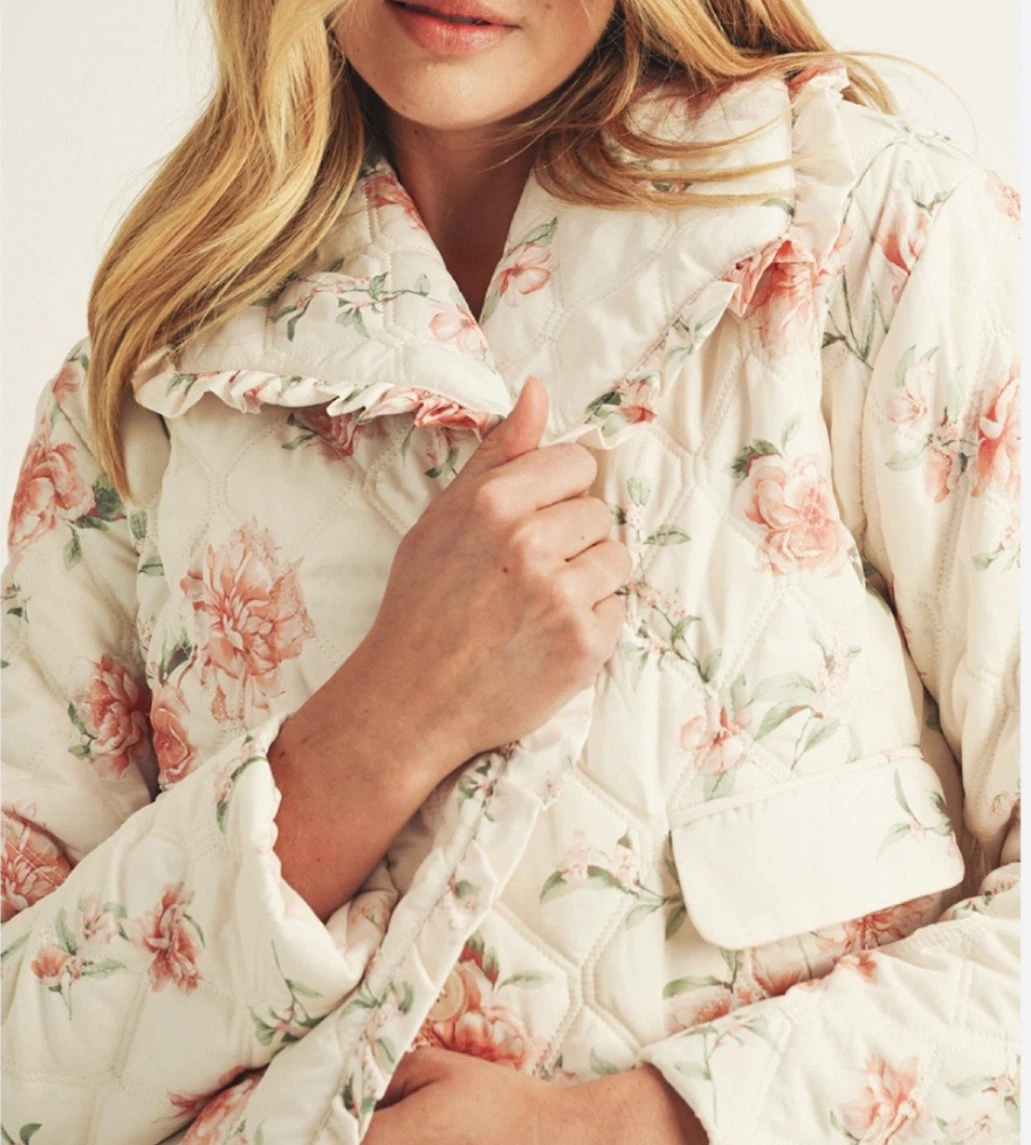 STORIA Floral Quilted Jacket 🏈