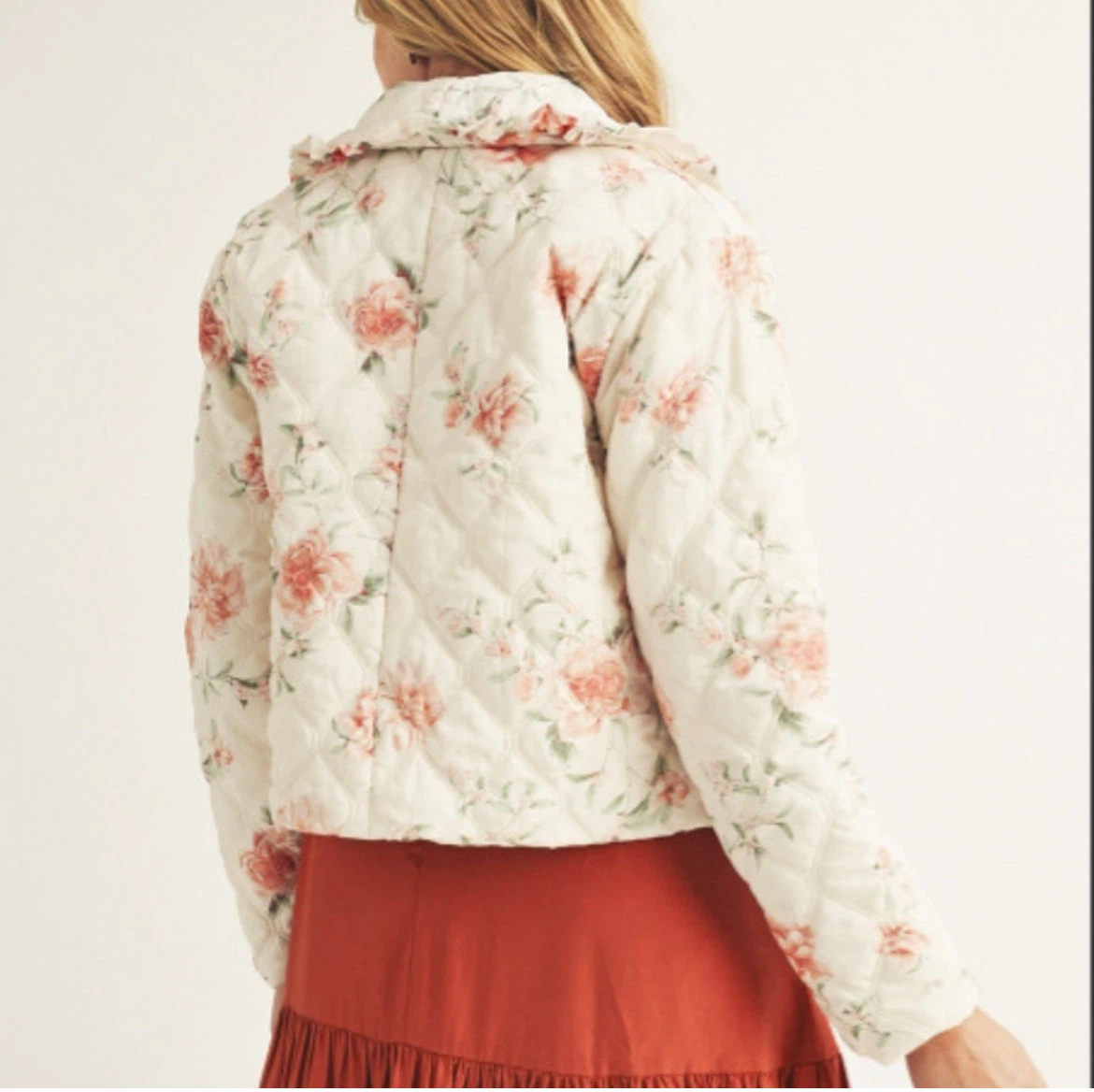 STORIA Floral Quilted Jacket 🏈 - photo 4