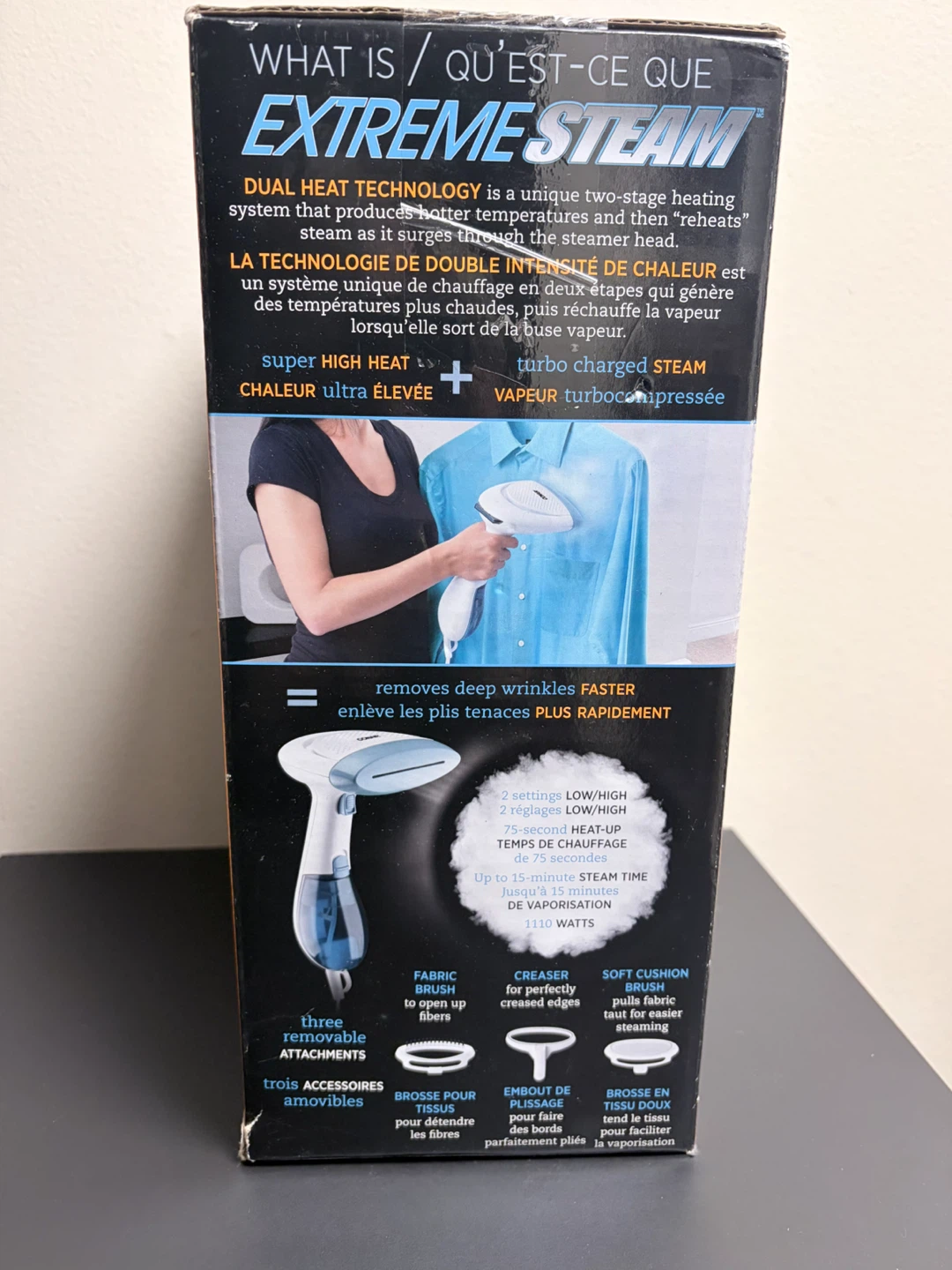 Conair ExtremeSteam Handheld Fabric Steamer - photo 2