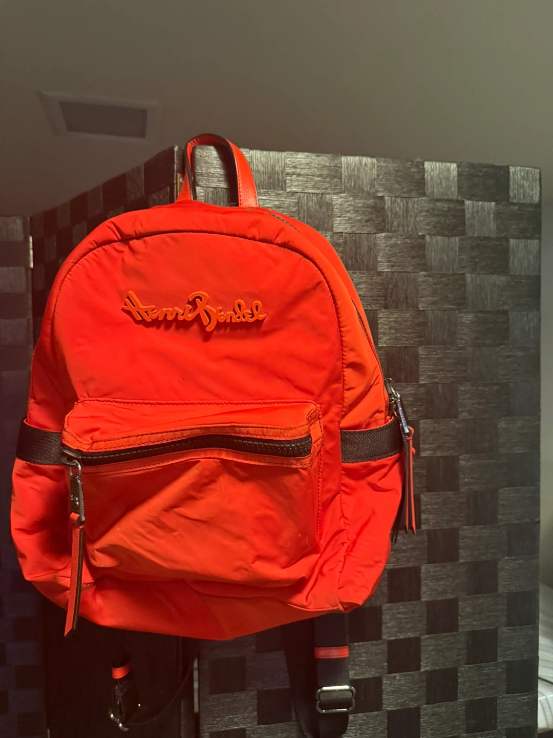 Henri Bendel Bright Orange Backpack - photo 2