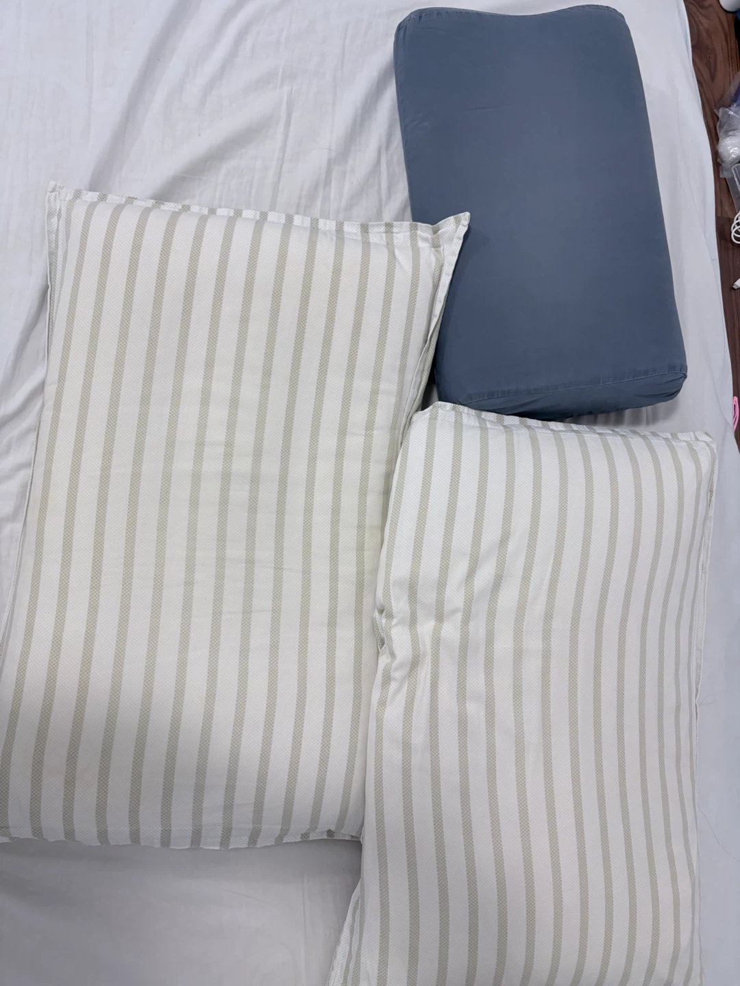 Single Mattress and Assorted Pillows