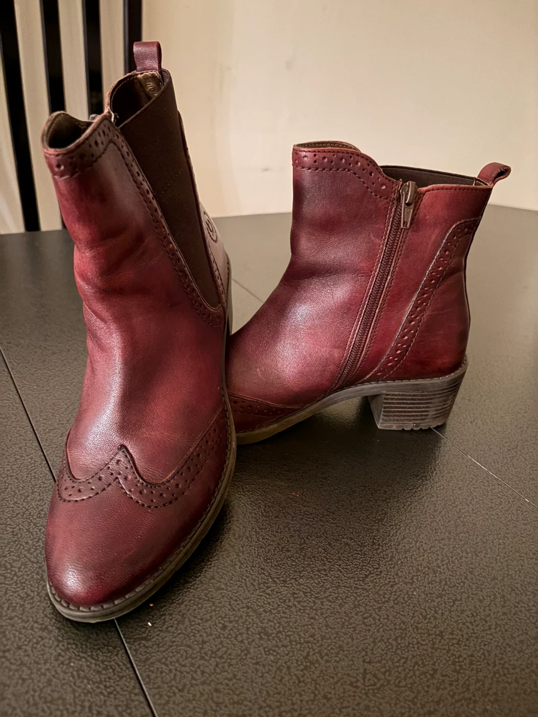 Bugatti Leather Ankle Boots 🏈