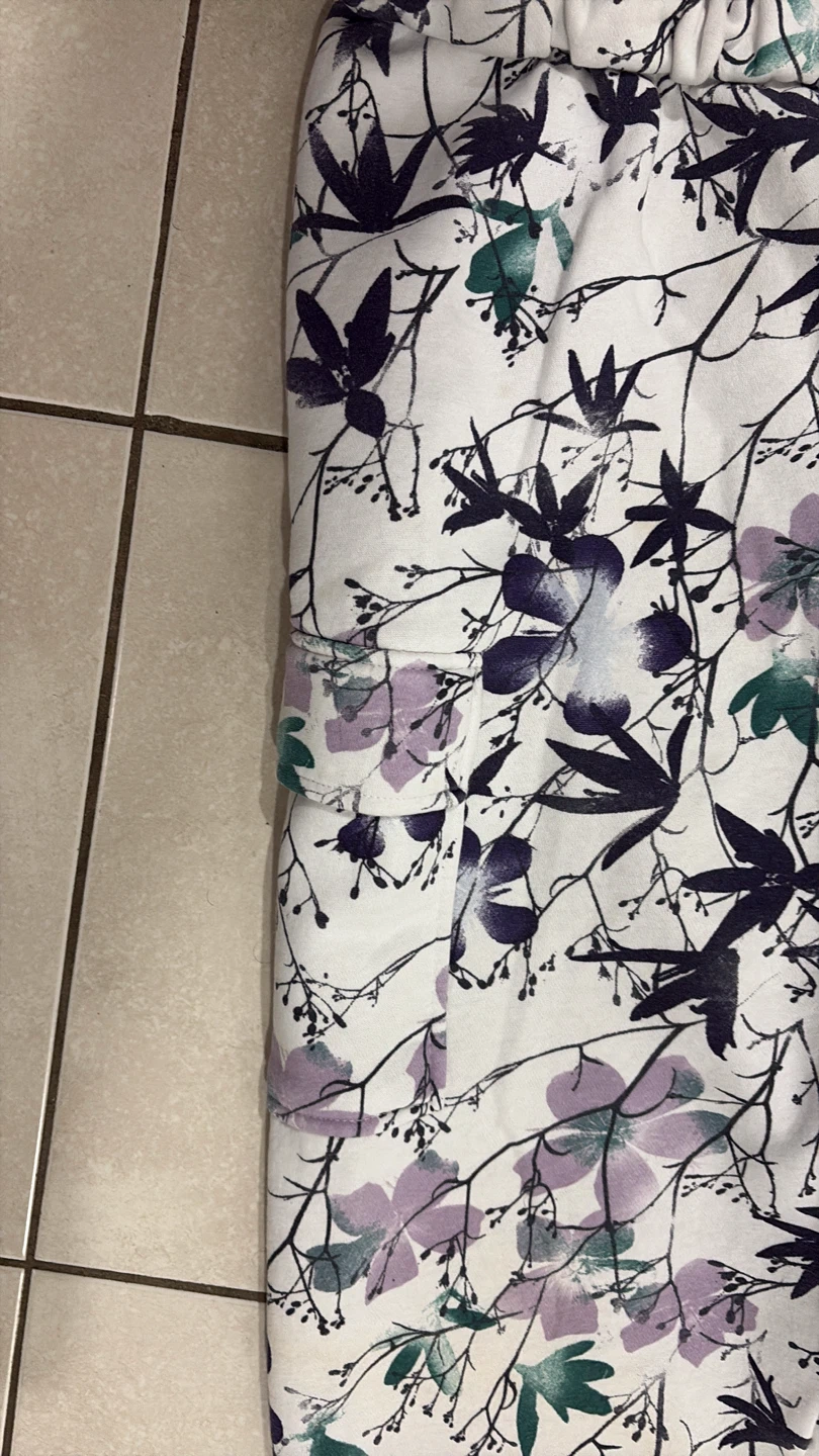 LazyPants Floral Print Joggers 🏈 - photo 3