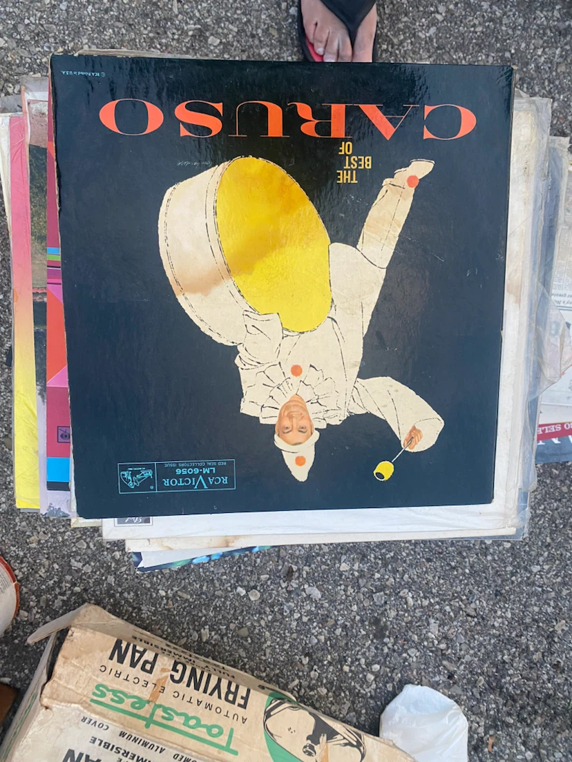 The Best of Caruso Vinyl Record