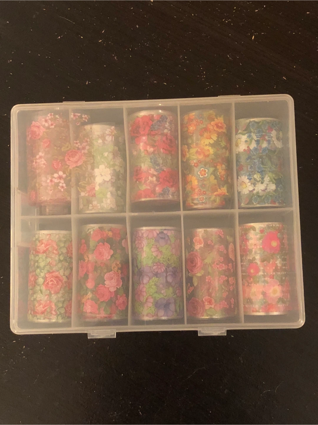 Floral Nail Art Transfer Foil Set🏈