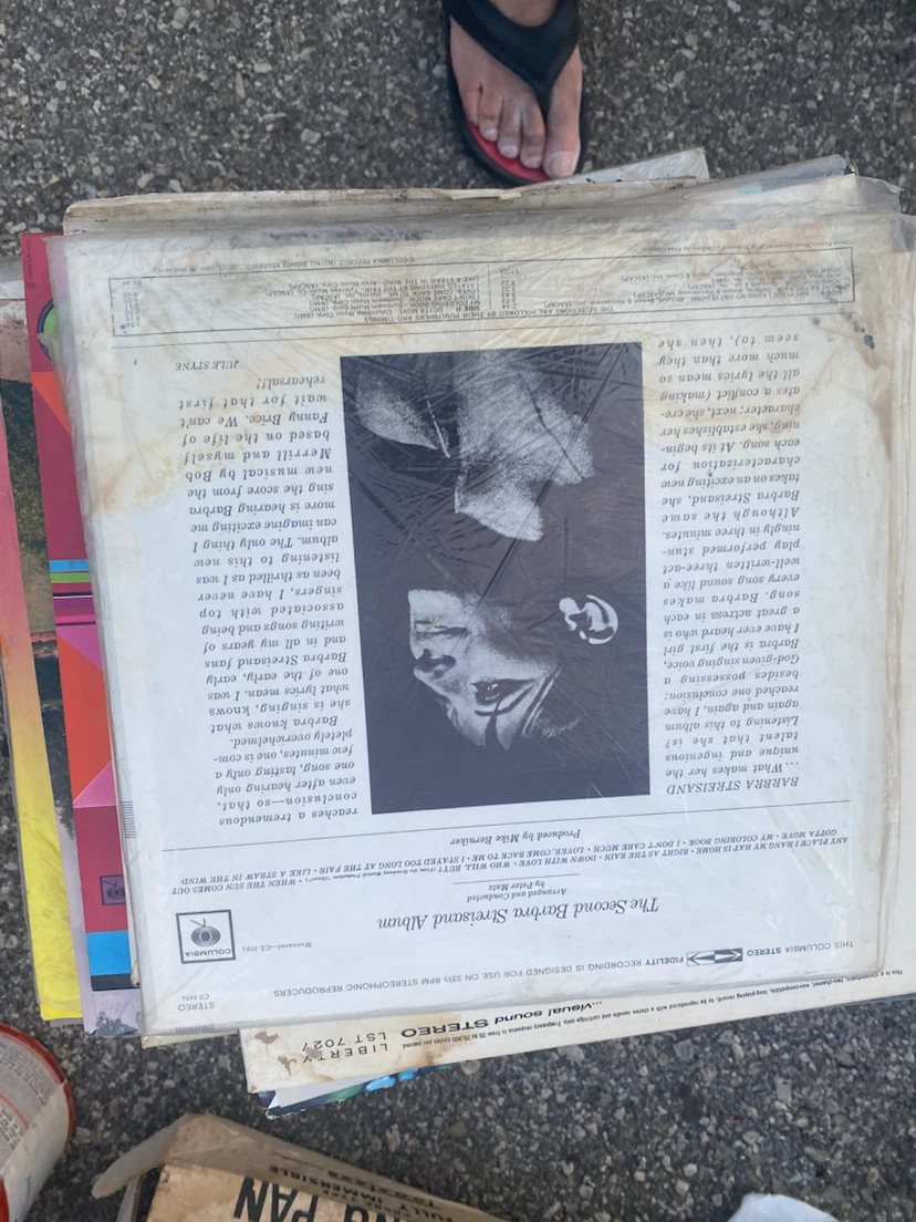 The Second Barbra Streisand Album Vinyl Record - photo 2